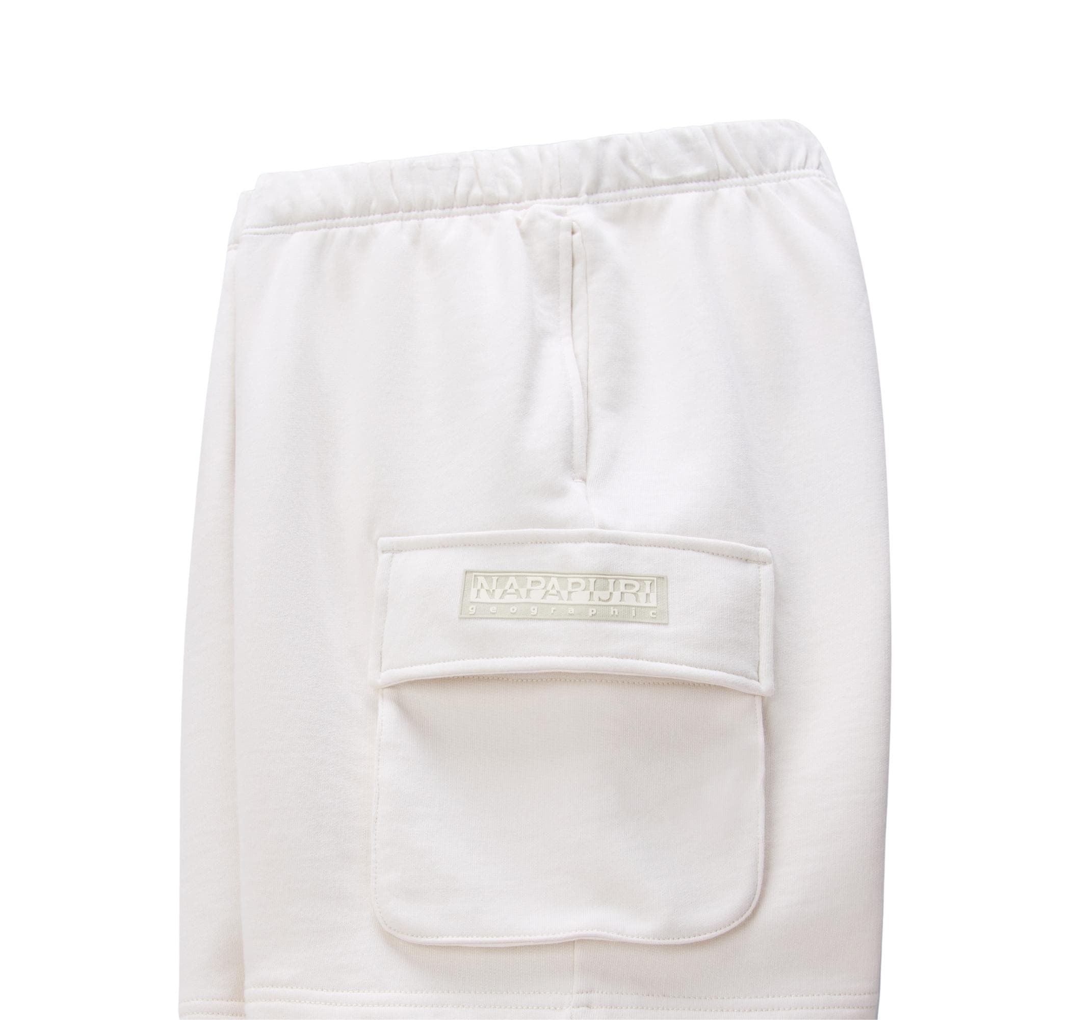 Napapijri Napapijri N-Box Logo Cargo Erkek Şort Ve Kapri Beyaz - 7
