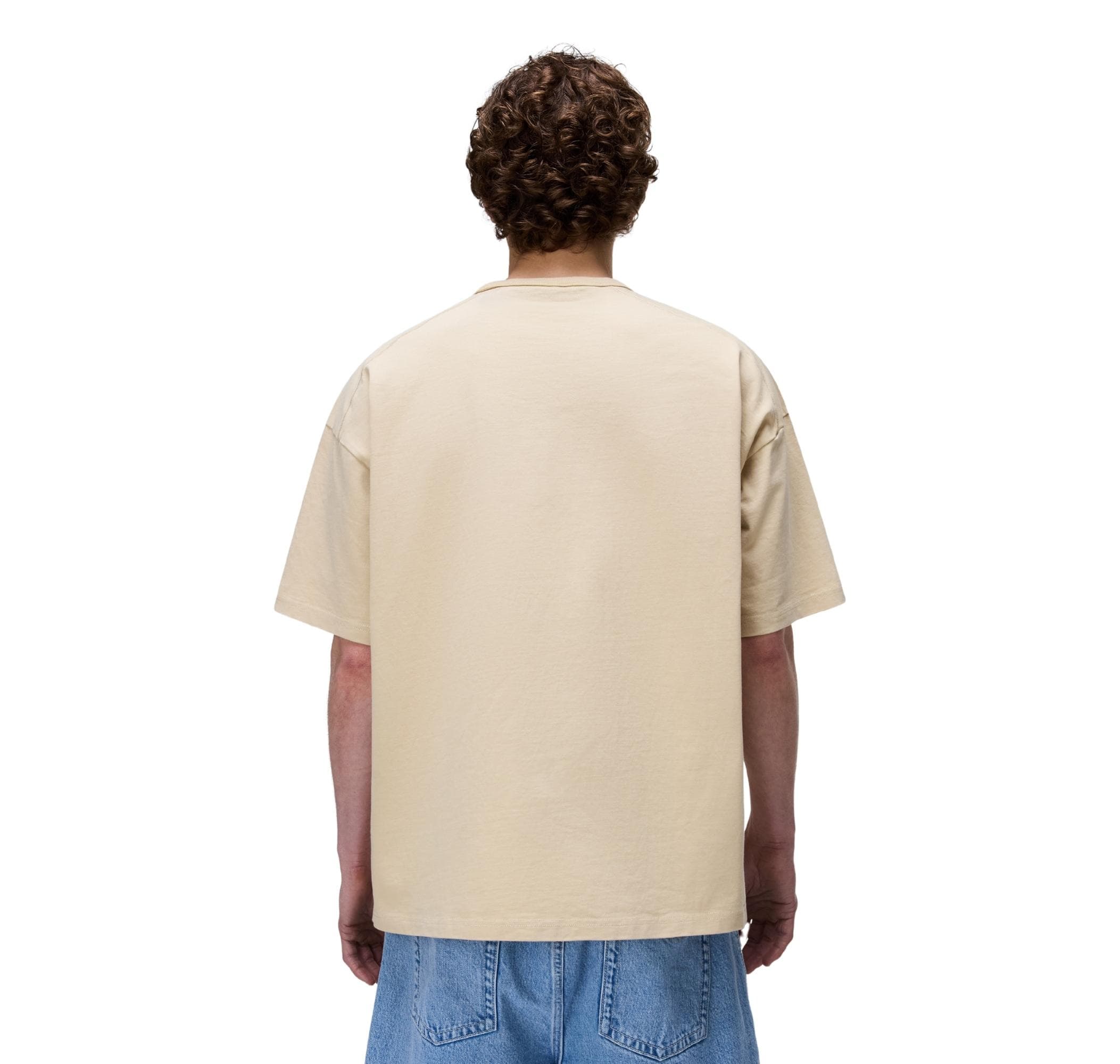 Napapijri Napapijri S-Krous Ss Erkek T-Shirt Bej - 2