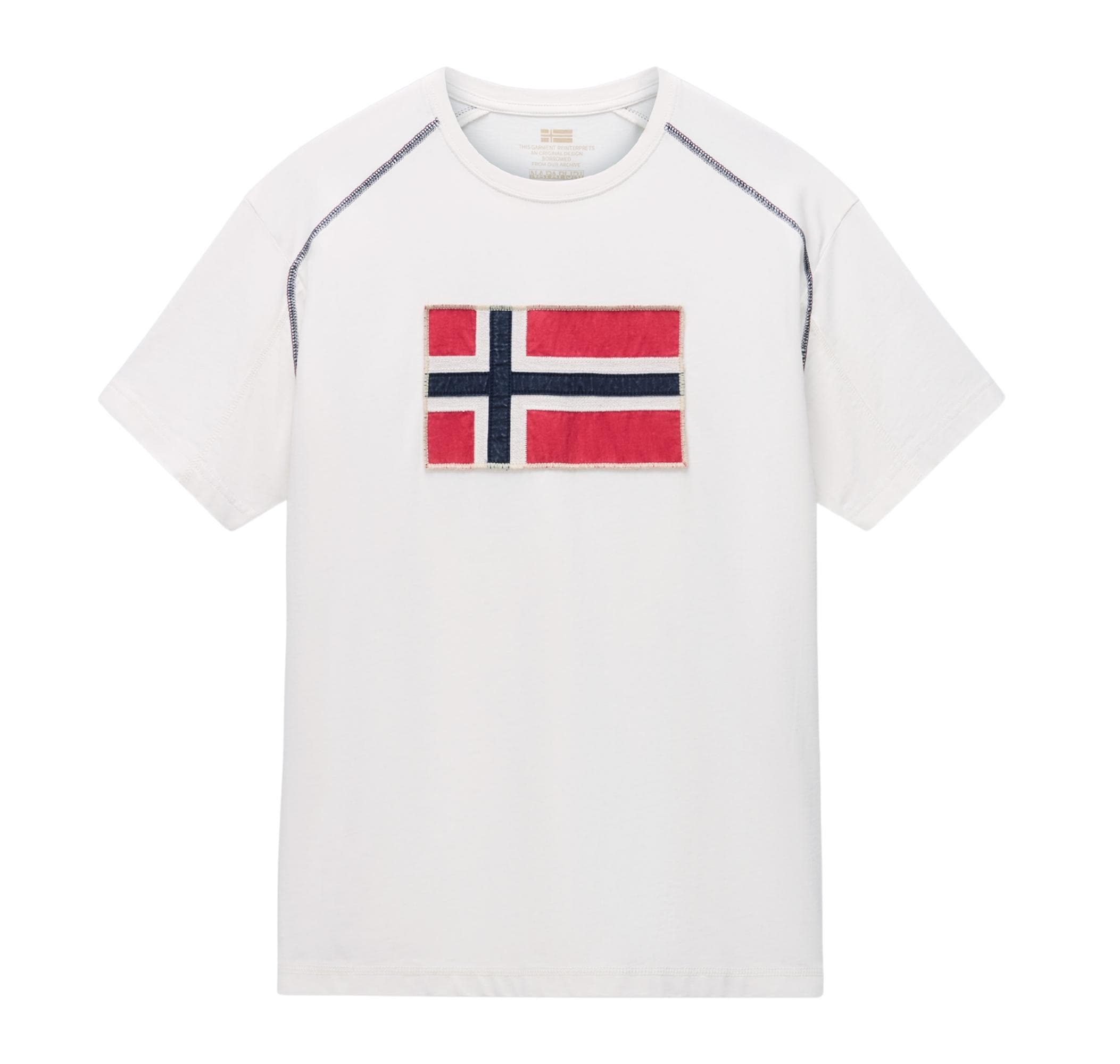 Napapijri Napapijri S-Reflect Ss Erkek T-Shirt Beyaz - 4