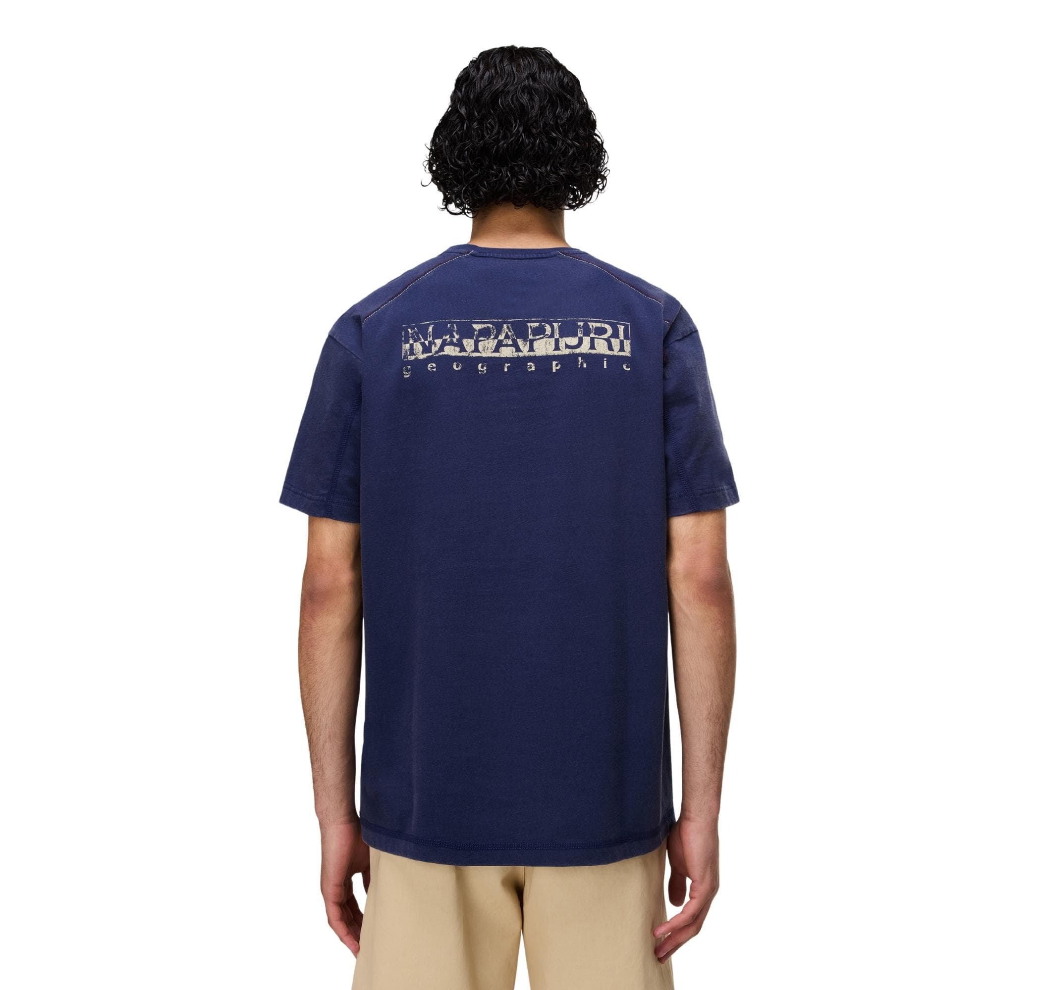 Napapijri Napapijri S-Reflect Ss Erkek T-Shirt Lacivert - 2