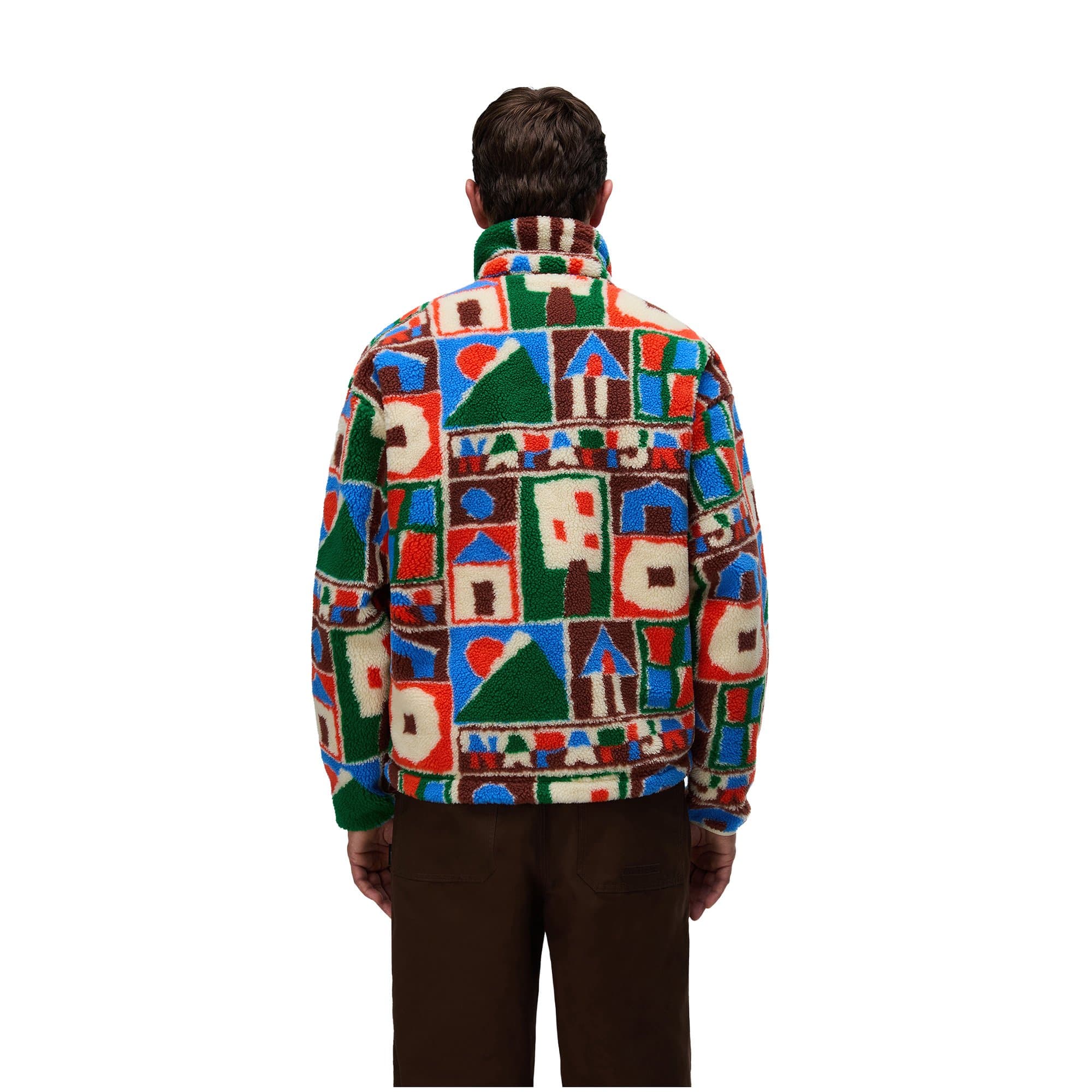 Napapijri Napapijri T-Fleece Fz Erkek Mont Krem - 3