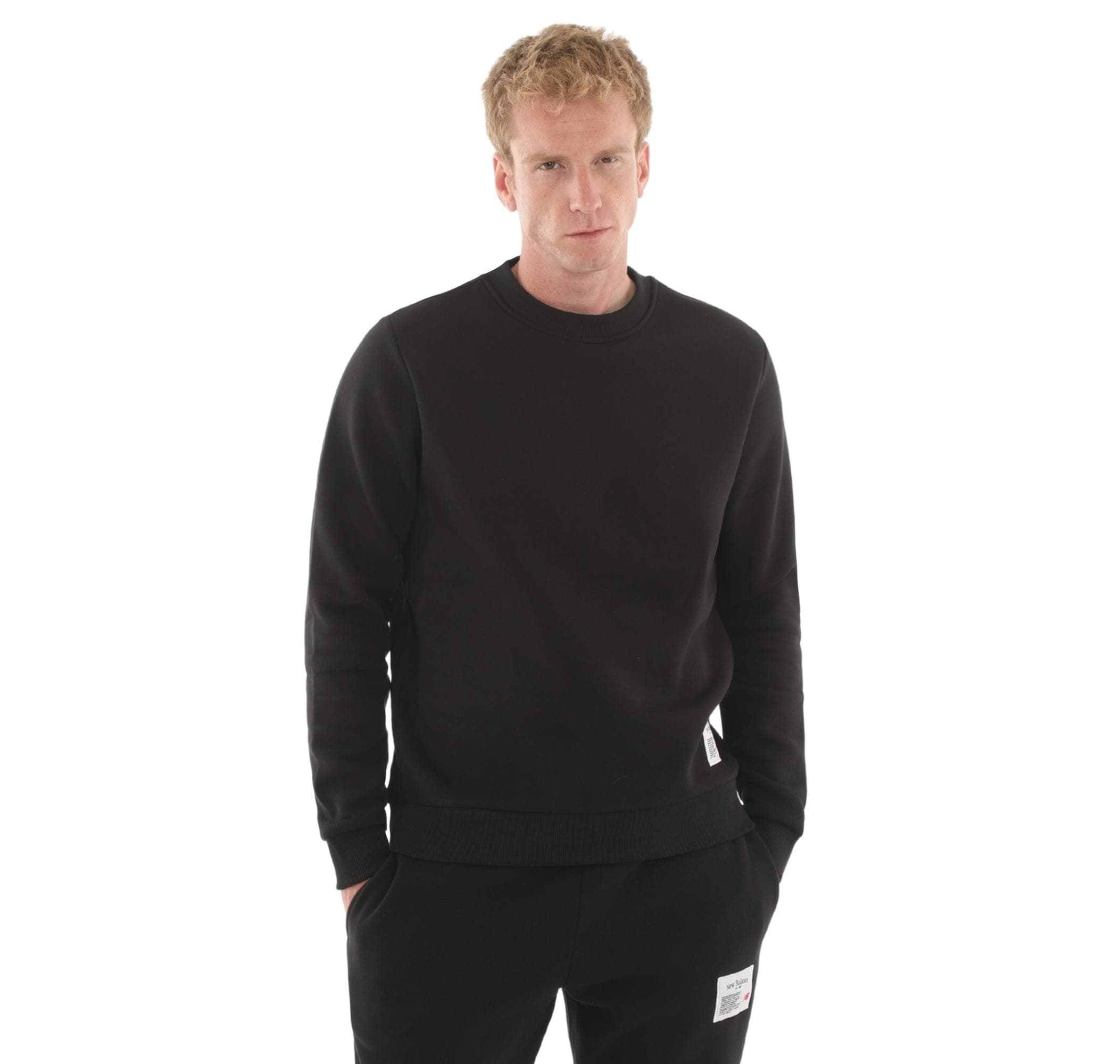 New Balance New Balance Mnc3503 Erkek Sweatshirt Siyah