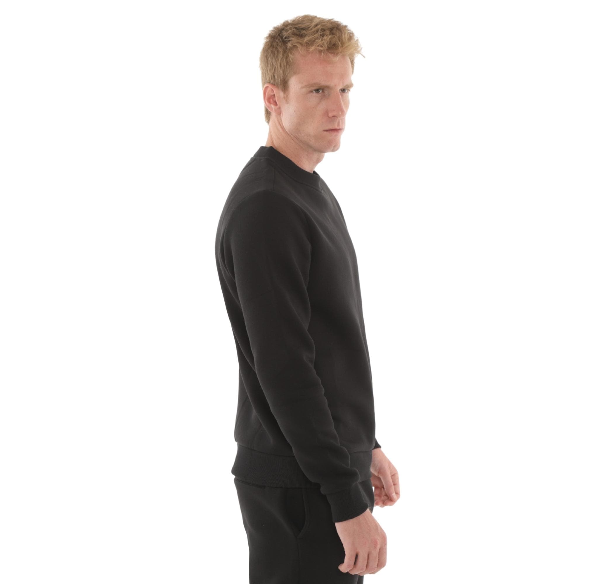 New Balance New Balance Mnc3503 Erkek Sweatshirt Siyah - 3