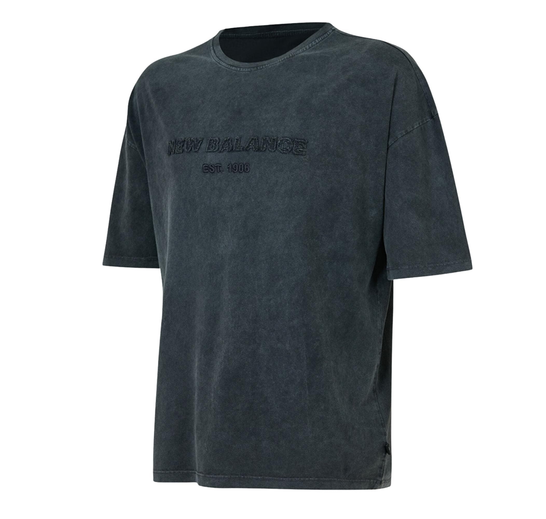 New Balance New Balance Mnt1622-Brw Erkek T-Shirt Antrasit