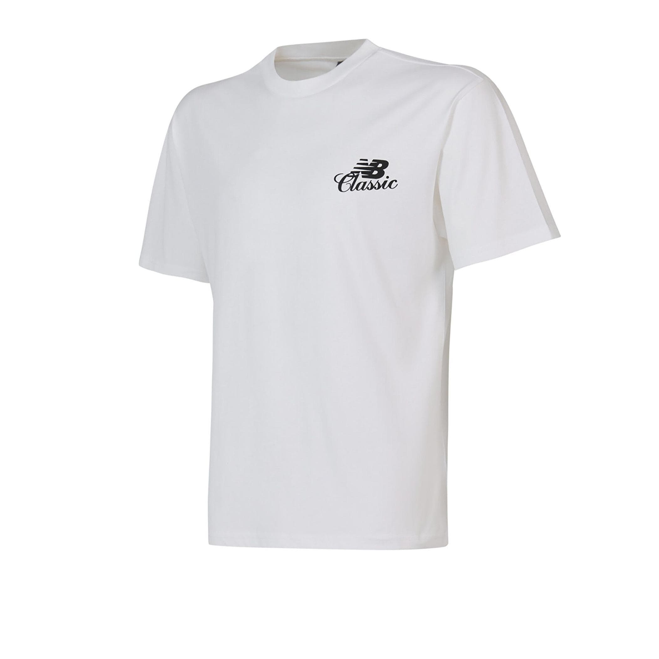 New Balance New Balance Mnt1643 Erkek T-Shirt Beyaz