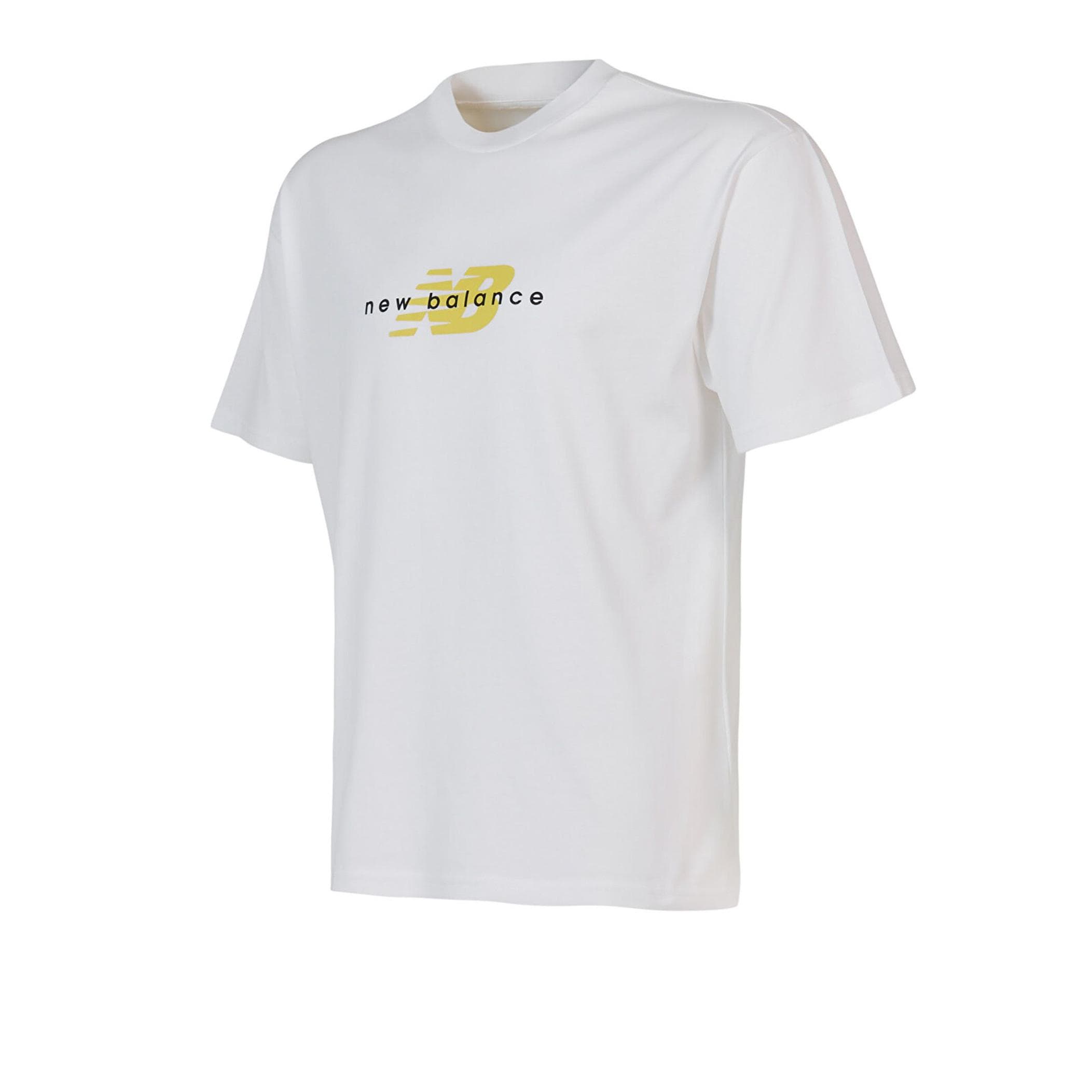 New Balance New Balance Mnt1645 Erkek T-Shirt Beyaz