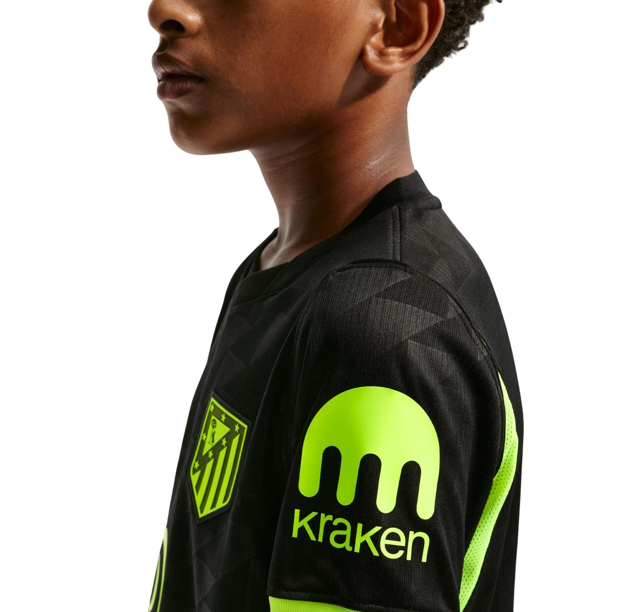 Nike Nike Atlético Madrid 2026-27 Deplasman Çocuk Forması Siyah - 6