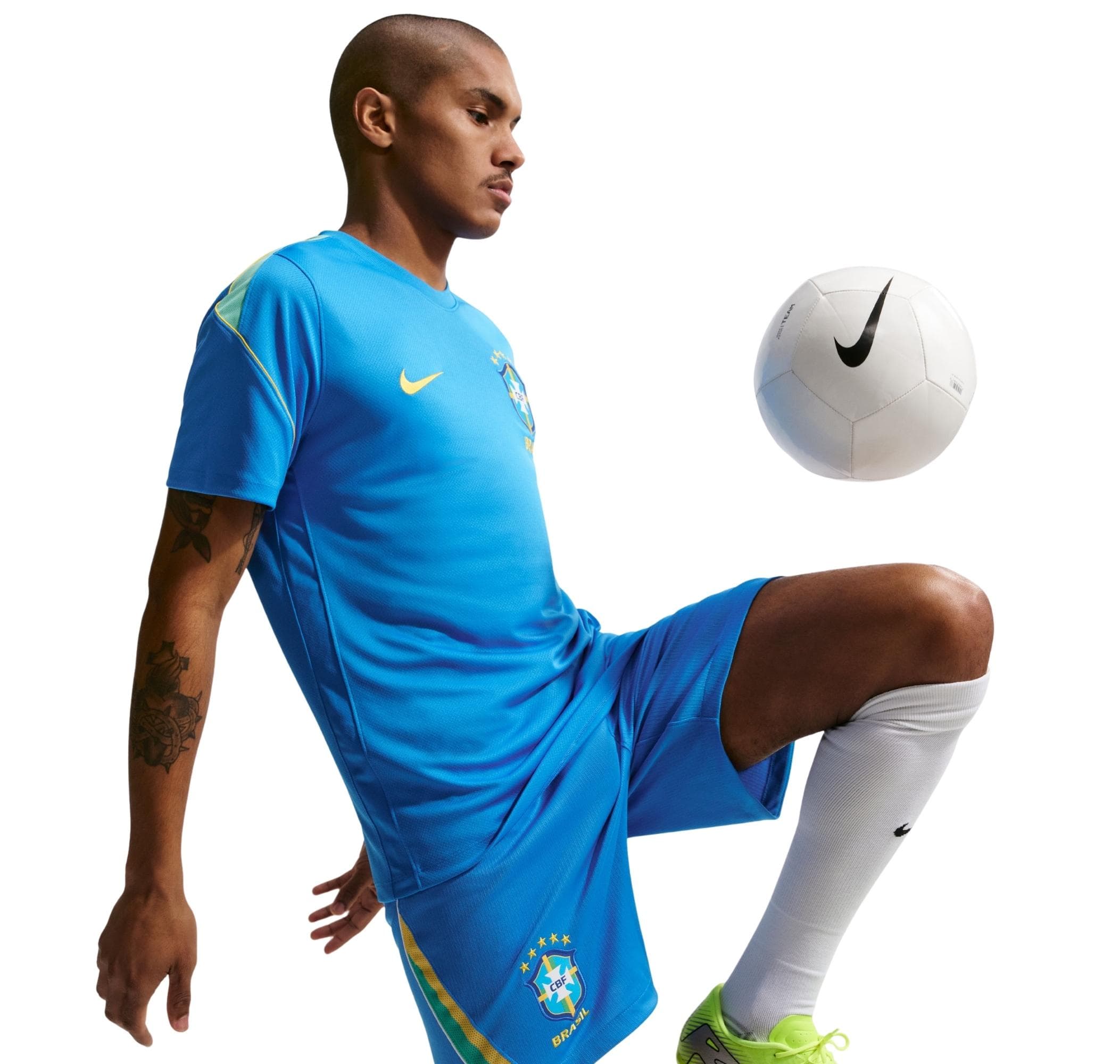 Nike Nike (Brazil) Brezilya İç Saha 25-26 Erkek Şort Ve Kapri Mavi - 3