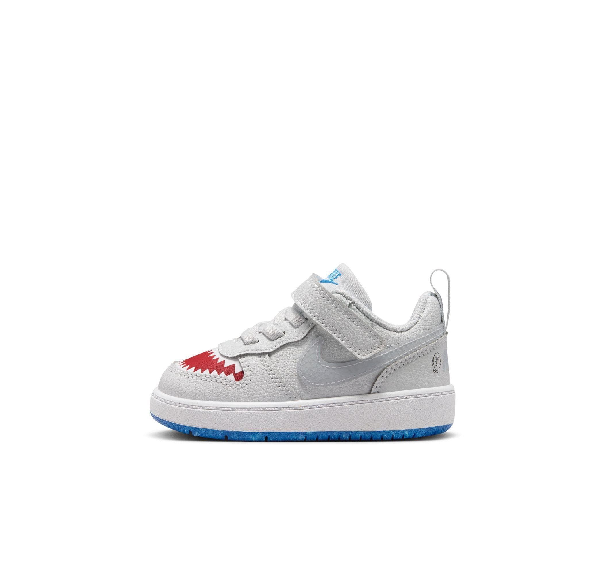 Nike Nike Court Borough Bebek Spor Ayakkabı Gri - 5