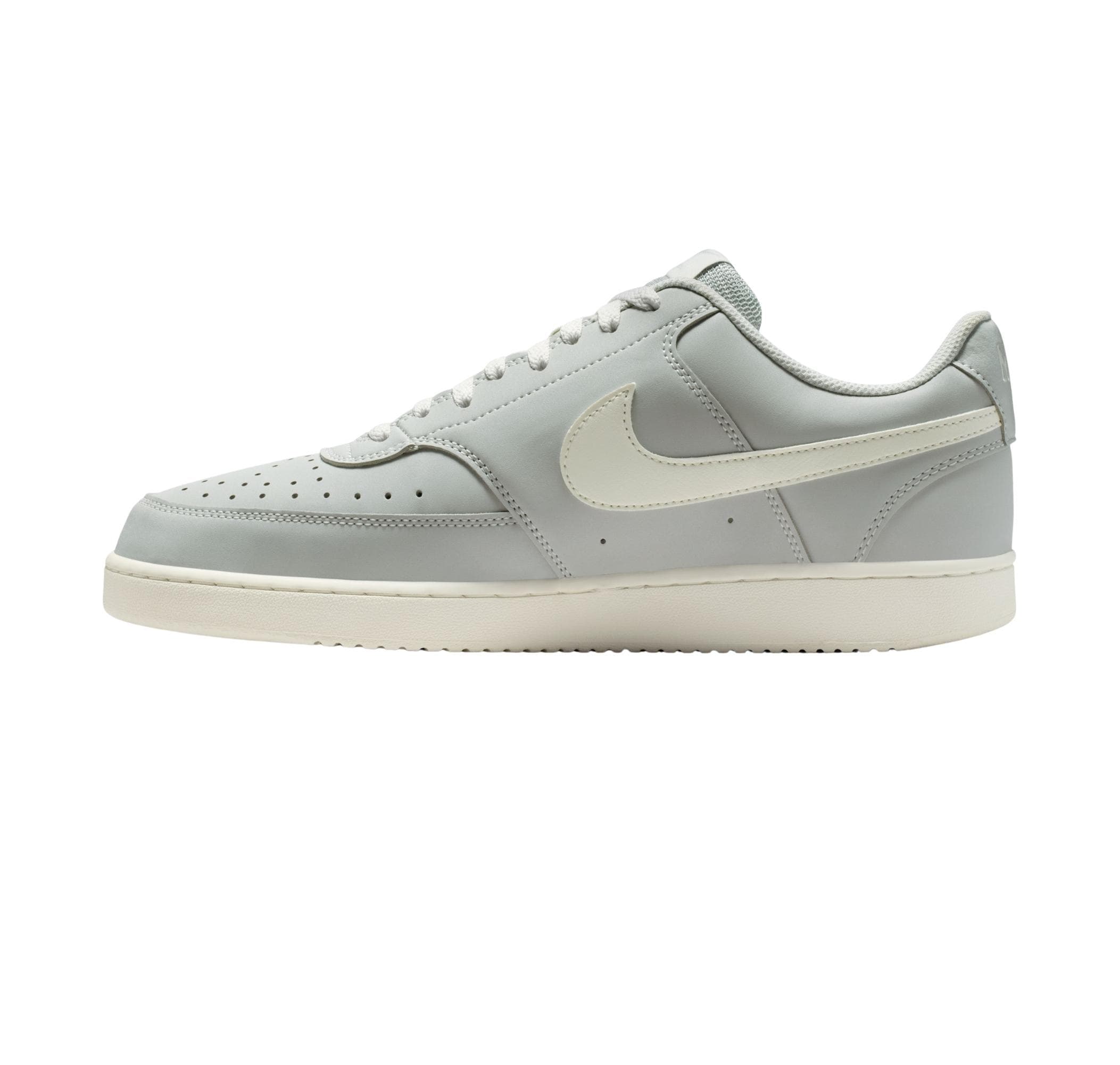 Nike Nike Court Vision Low Erkek Spor Ayakkabı Gri - 4