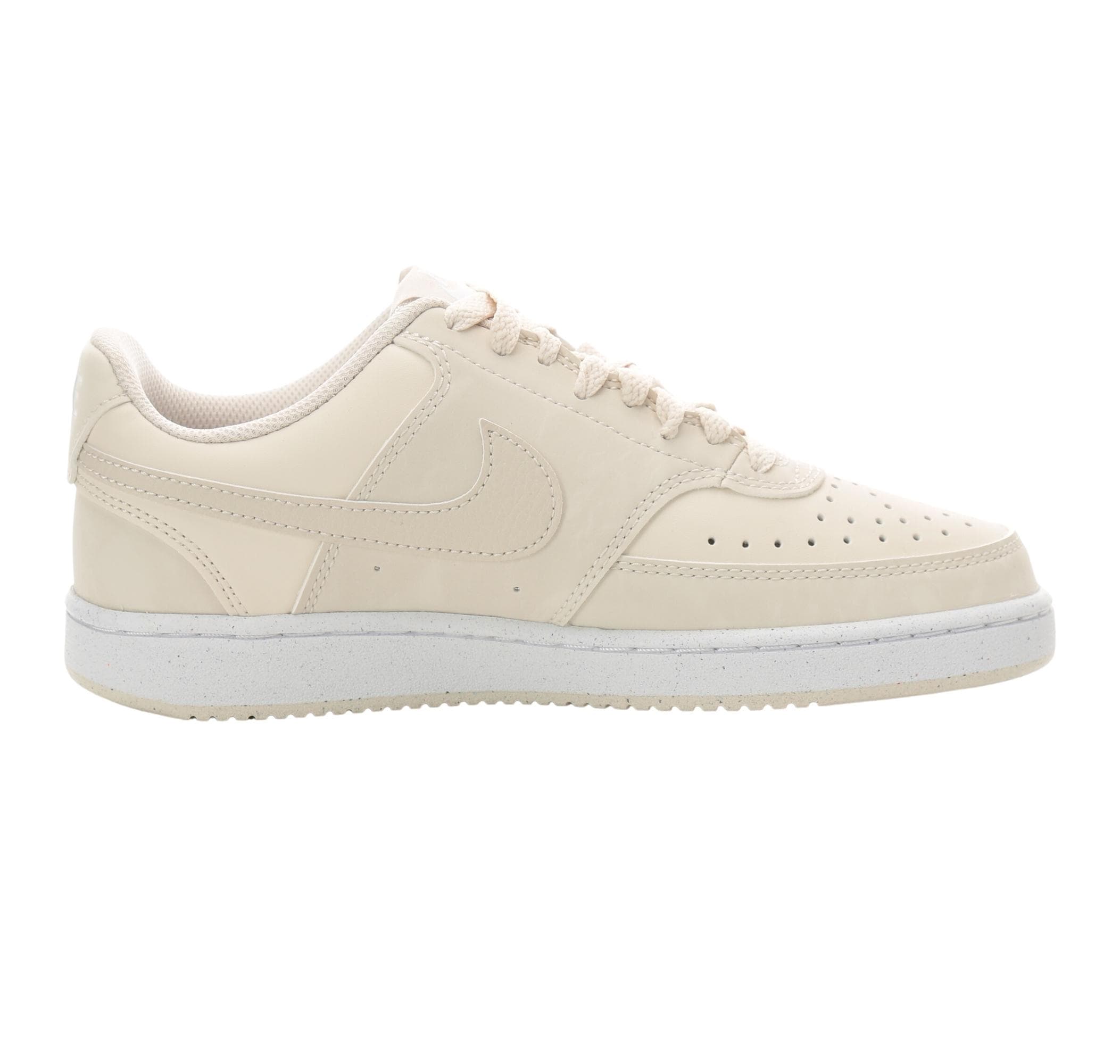 Nike Nike Court Vision Low Kadın Spor Ayakkabı Krem - 4