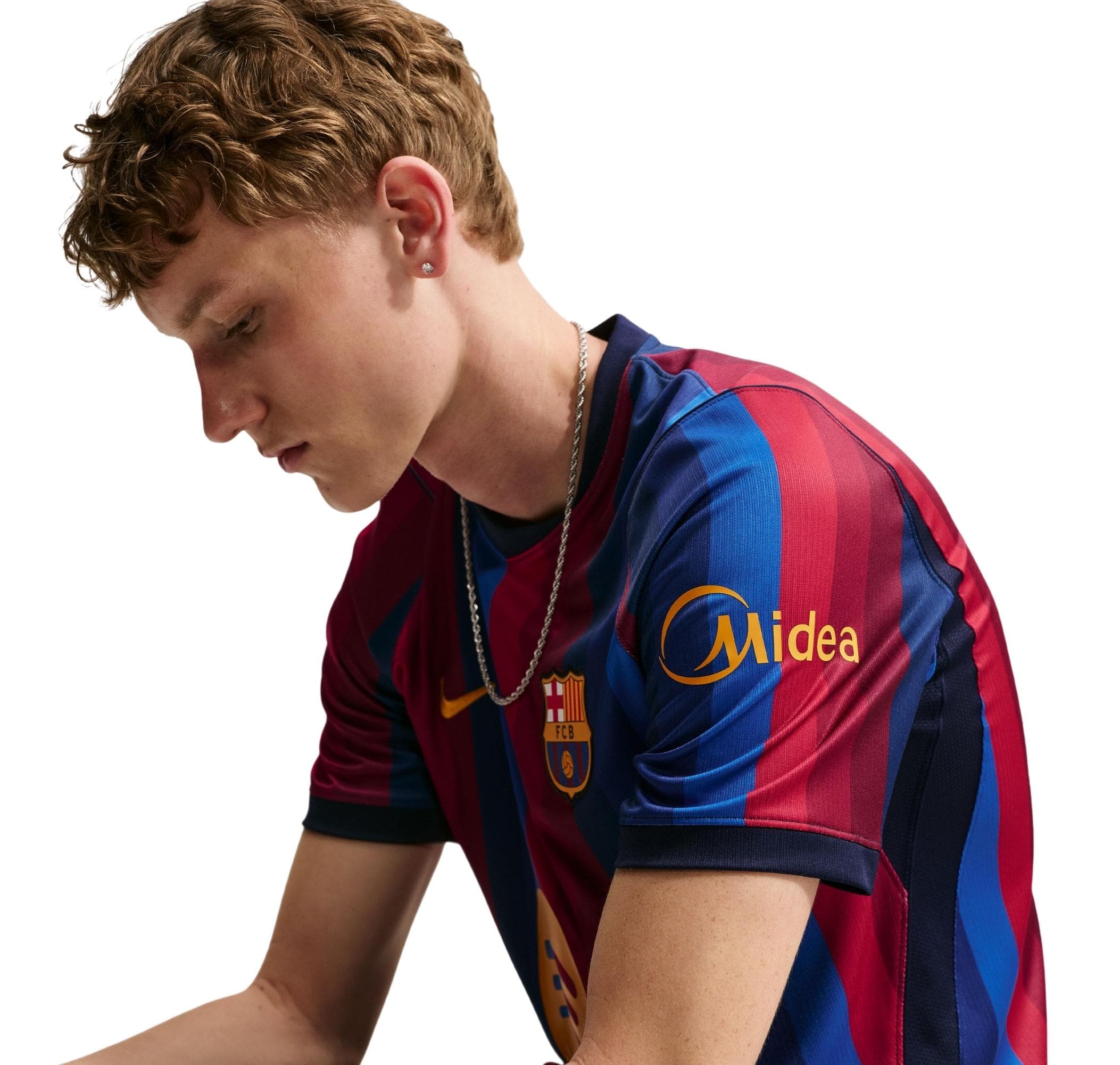Nike Nike Fc Barcelona 2026-27 İç Saha Erkek Forması Lacivert - 5