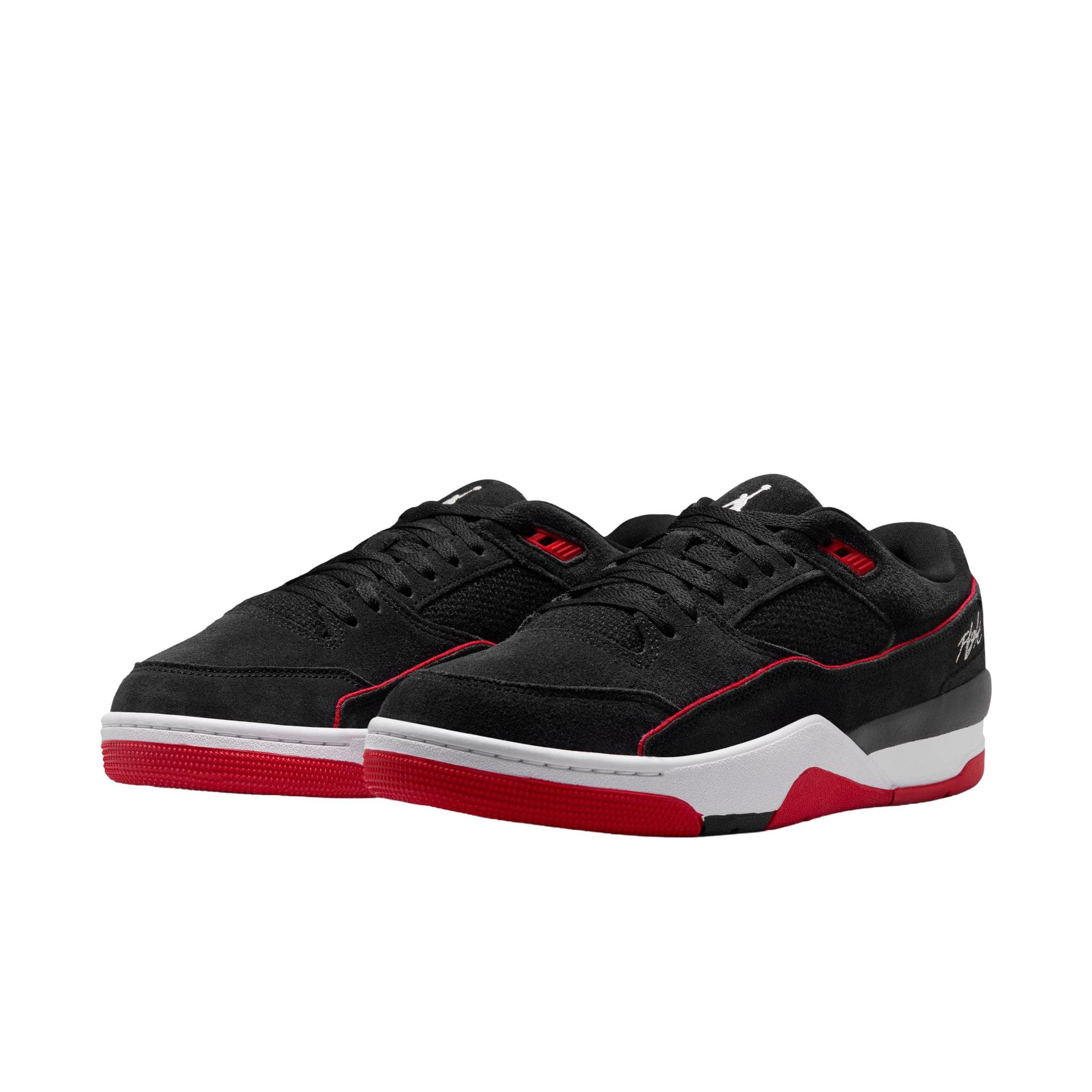 Jordan Nike Flıght Court Erkek Spor Ayakkabı Siyah - 2