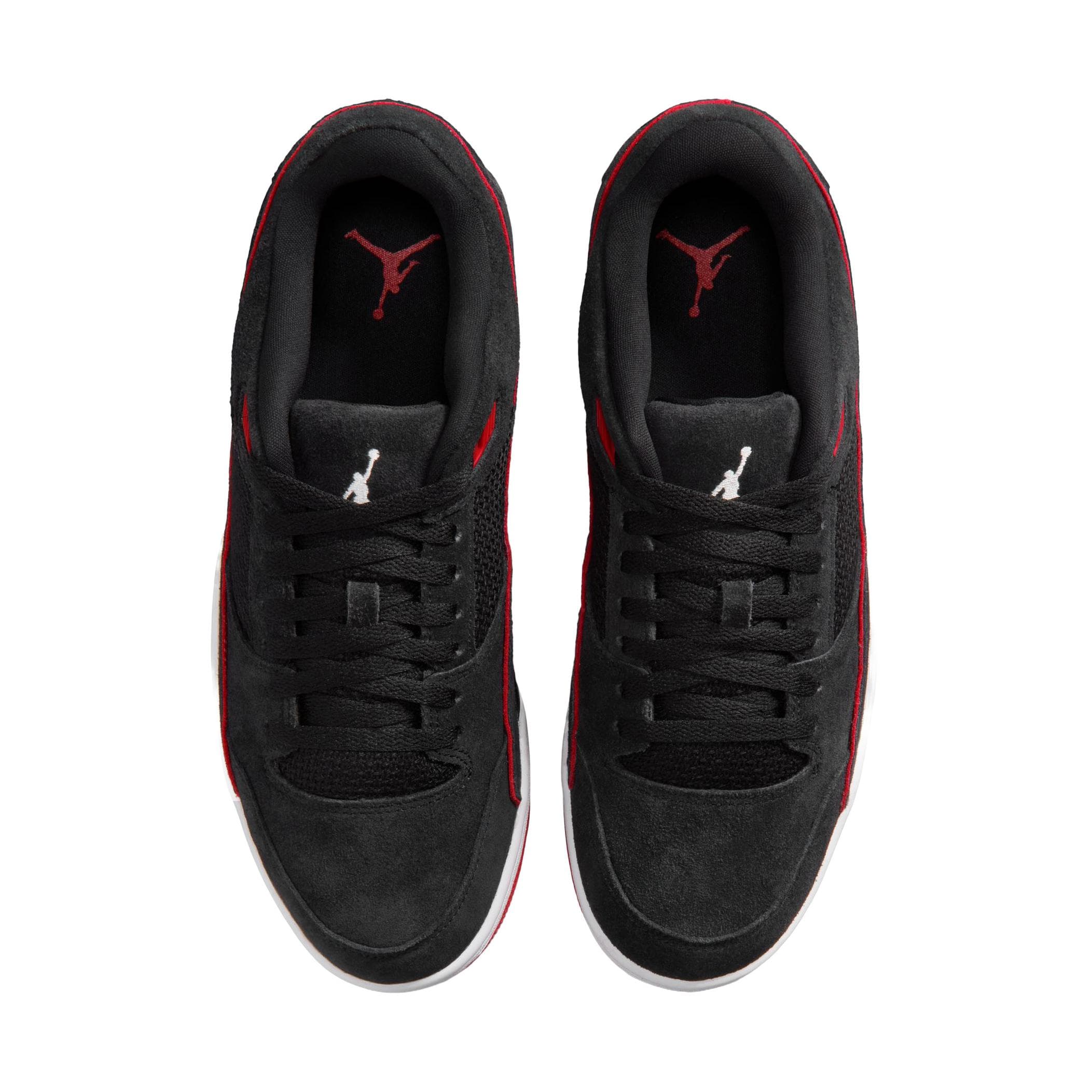 Jordan Nike Flıght Court Erkek Spor Ayakkabı Siyah - 3