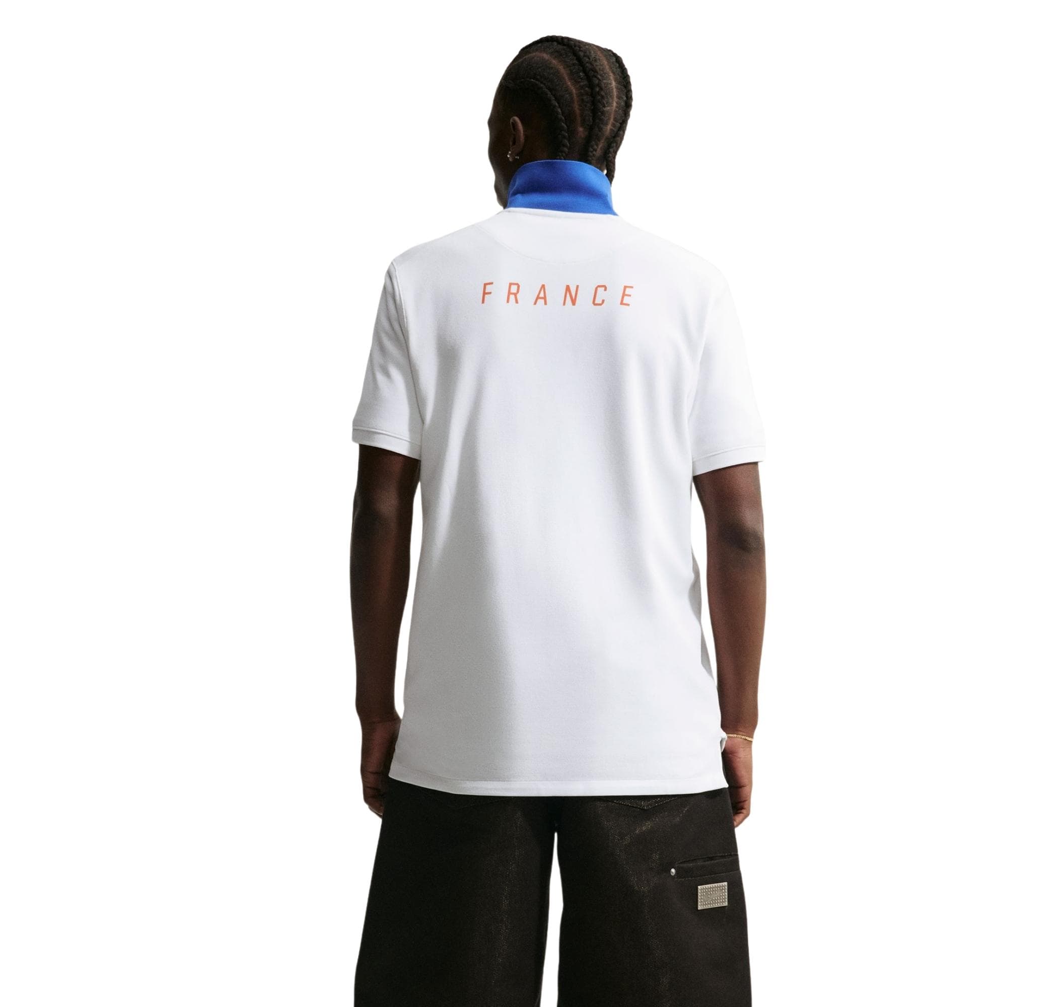 Nike Nike Fransa Fff Polo Df 2.0 Erkek T-Shirt Beyaz - 2
