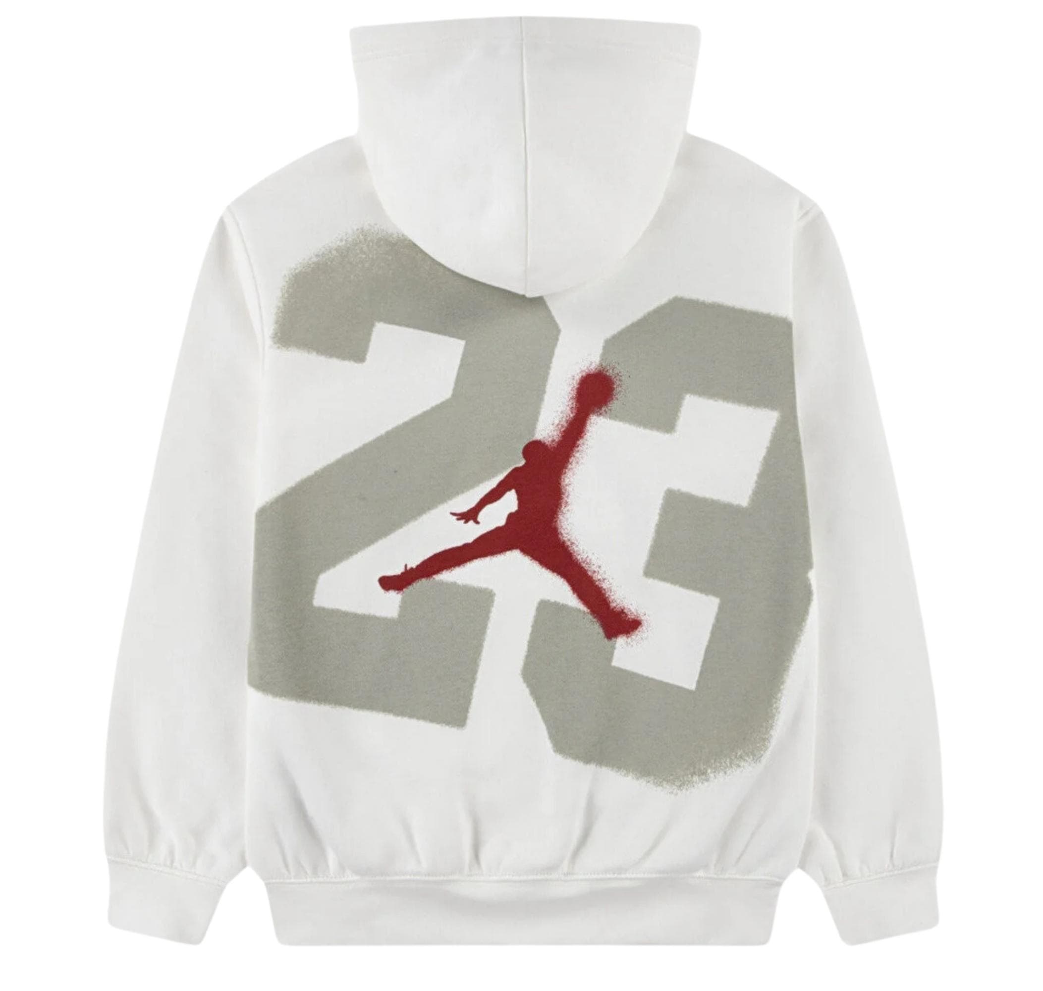 Jordan Nike Jdb Jordan Street Champ Po Çocuk Sweatshirt Beyaz - 2