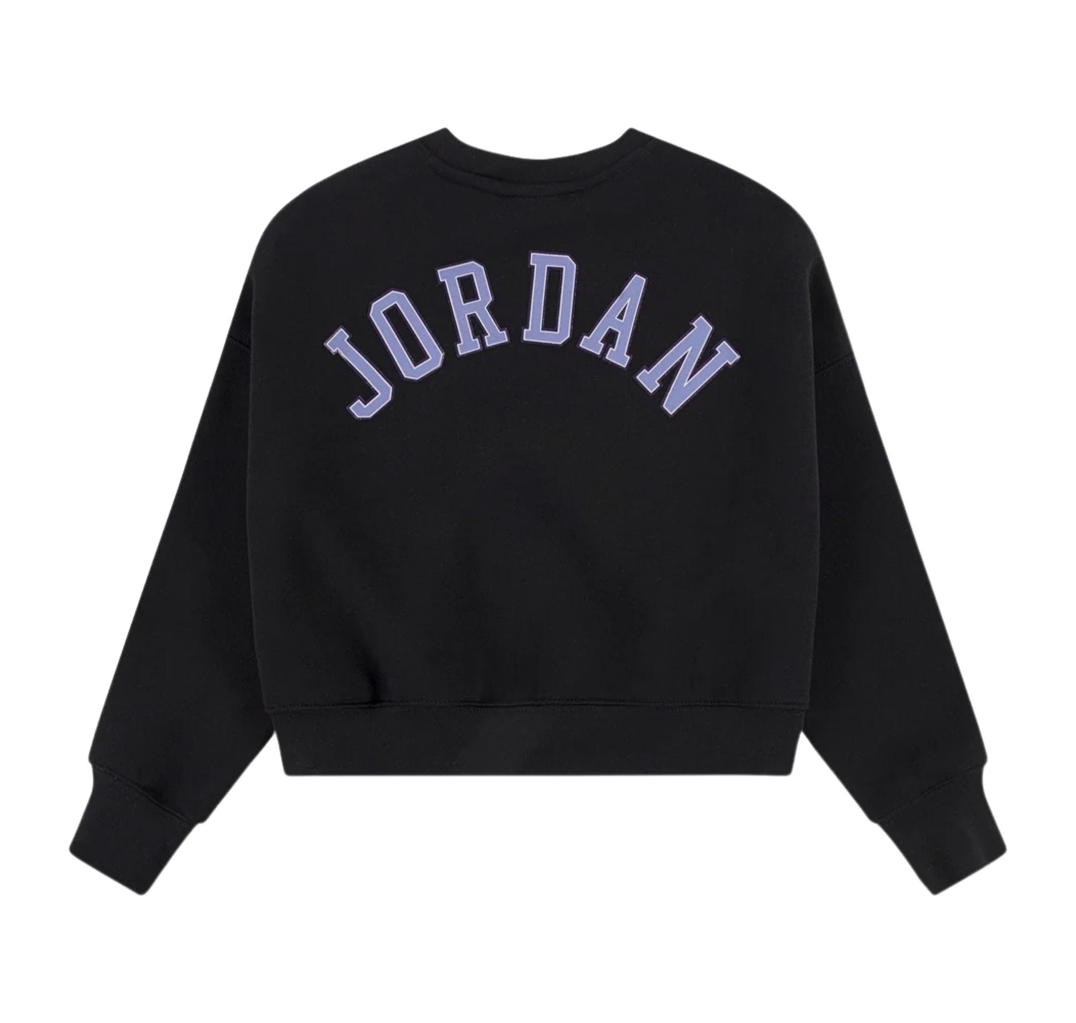 Nike Nike Jdg Blue Jeans & Blıng Flc Cre Çocuk Sweatshirt Siyah - 2