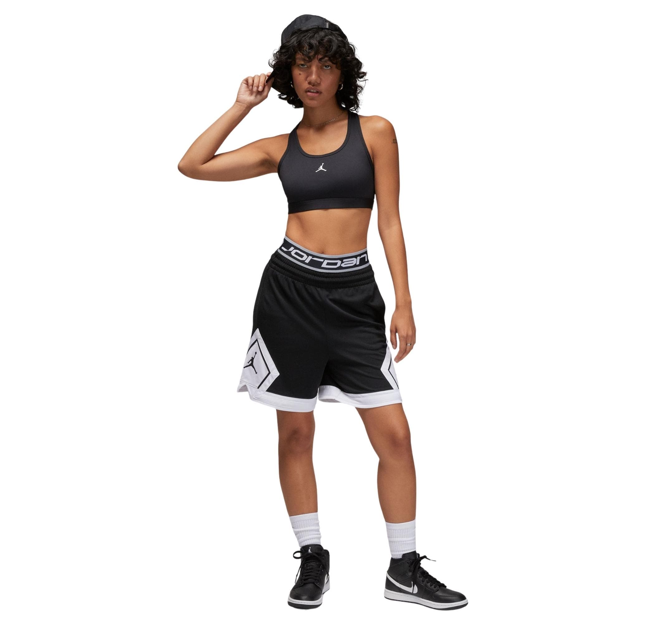 Jordan Nike Jordan Sport Kadın Büstiyer Siyah - 4