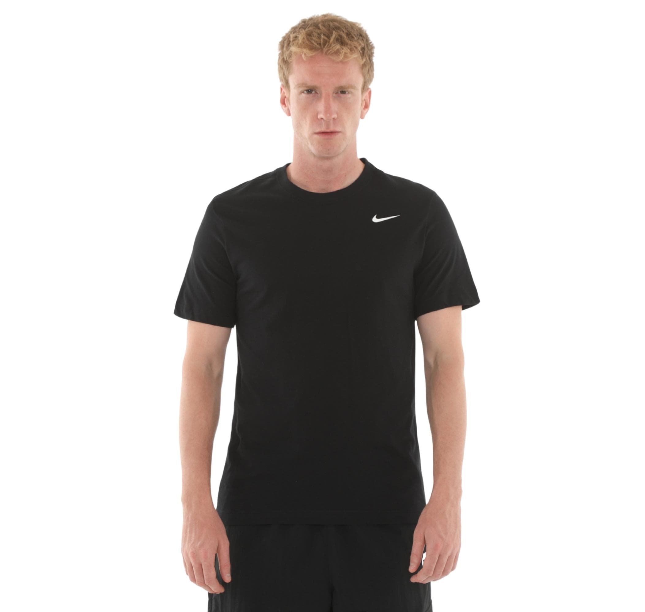 Nike Nike M Nk Df Tee Dfc Crew Solıd Erkek T-Shirt Siyah