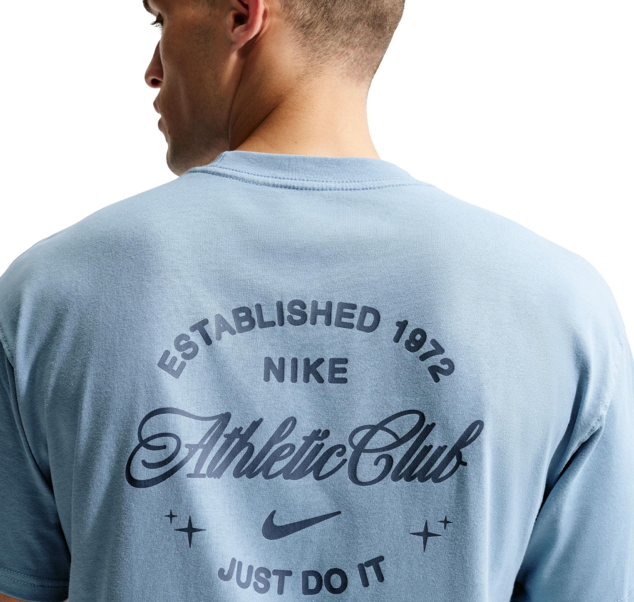 Nike Nike M Nk Tee Lse Nac Patch Erkek T-Shirt Mavi - 5
