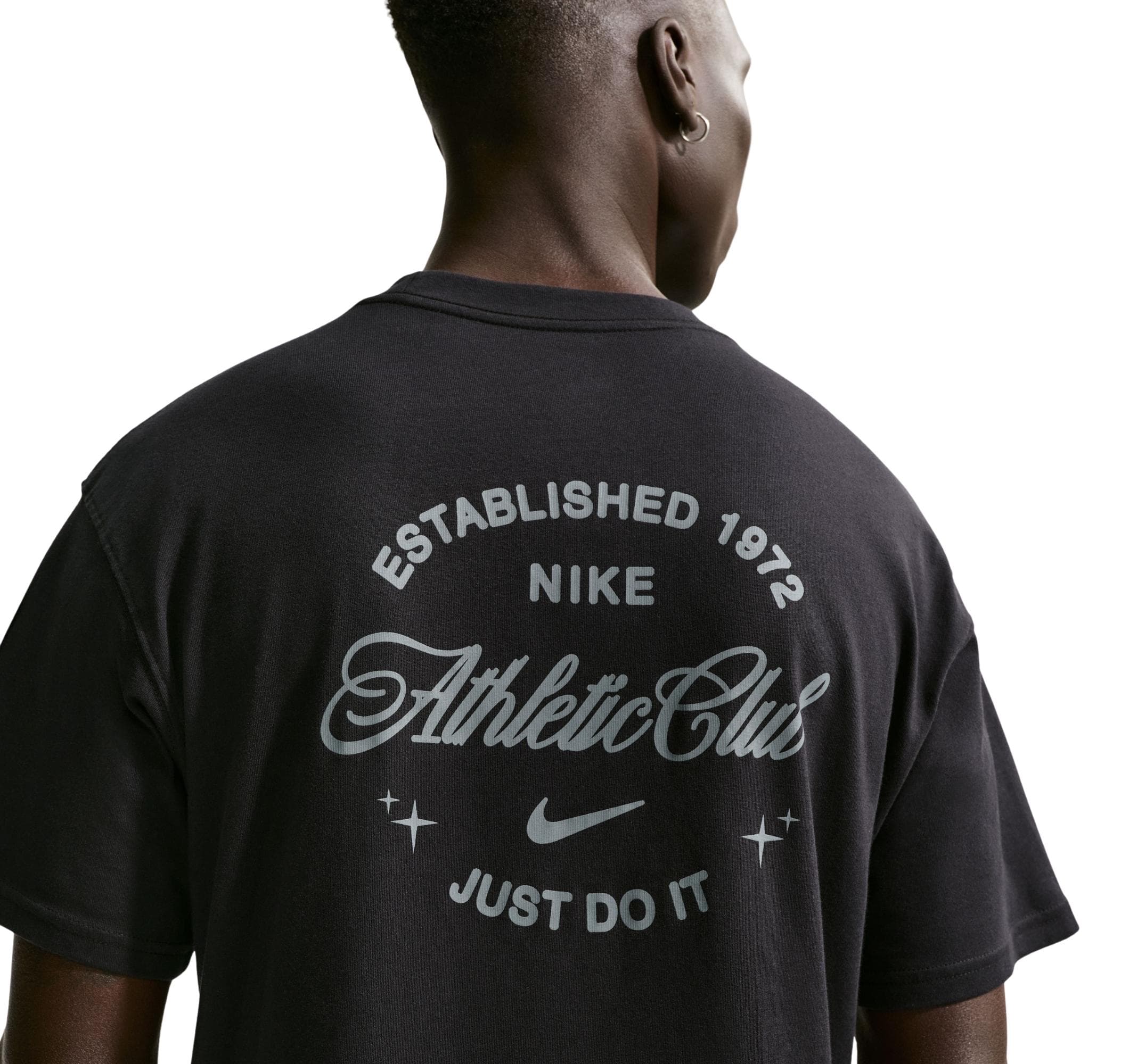 Nike Nike M Nk Tee Lse Nac Patch Erkek T-Shirt Siyah - 4