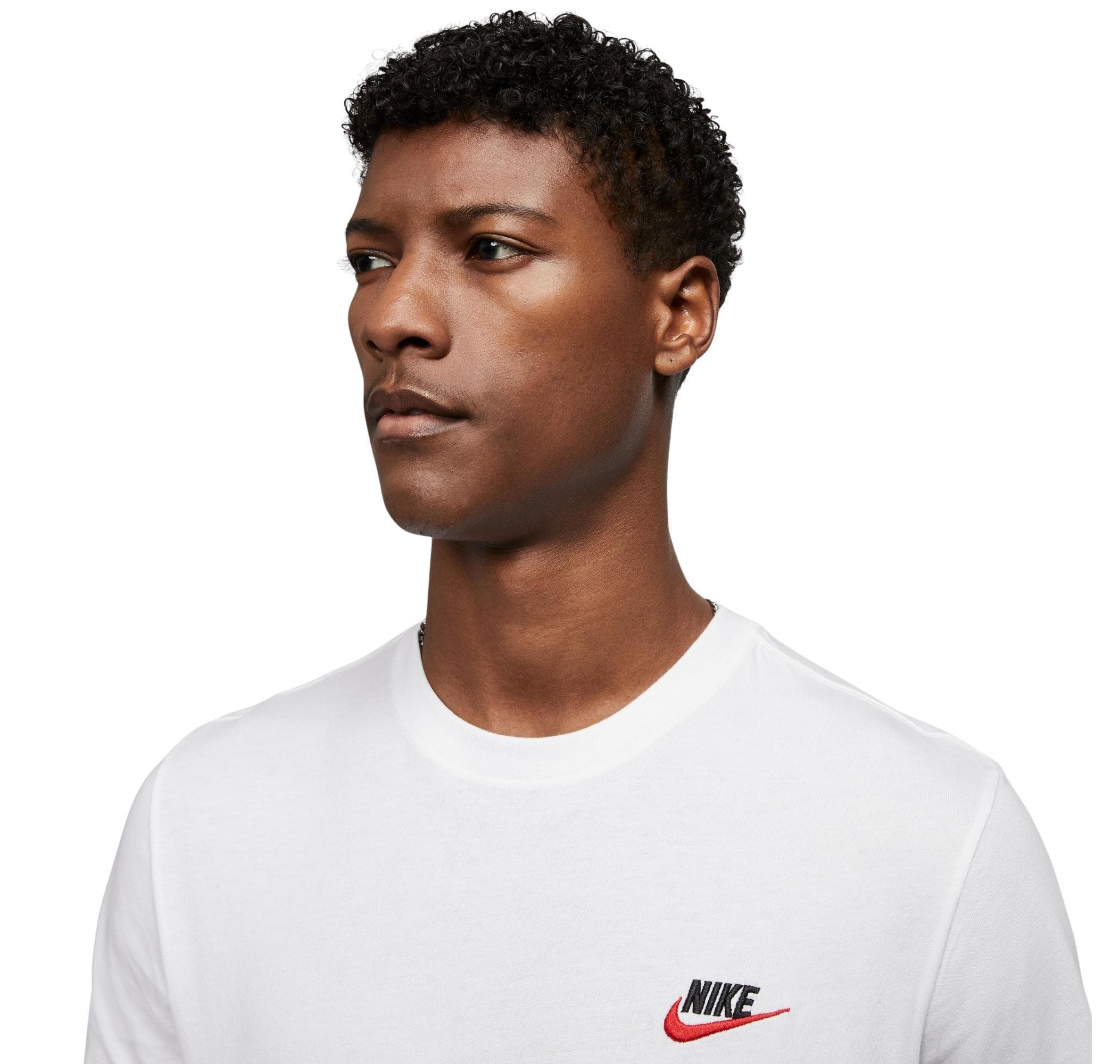Nike Nike M Nsw Club Tee Erkek T-Shirt Beyaz - 3