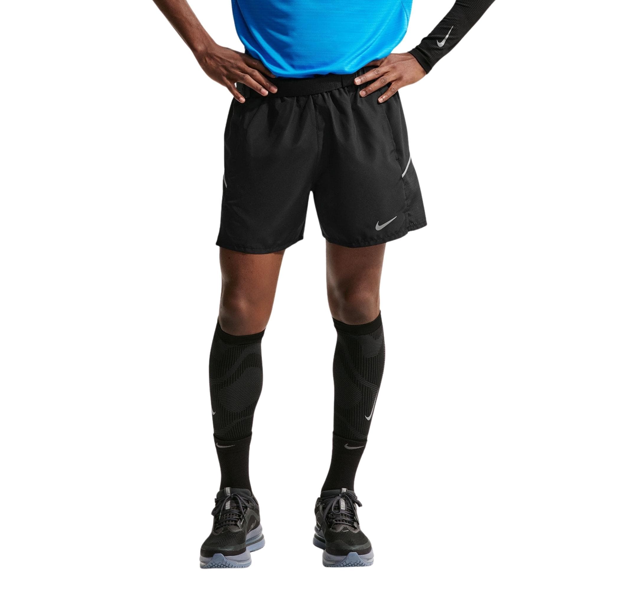Nike Nike Miler Erkek Şort Ve Kapri Siyah