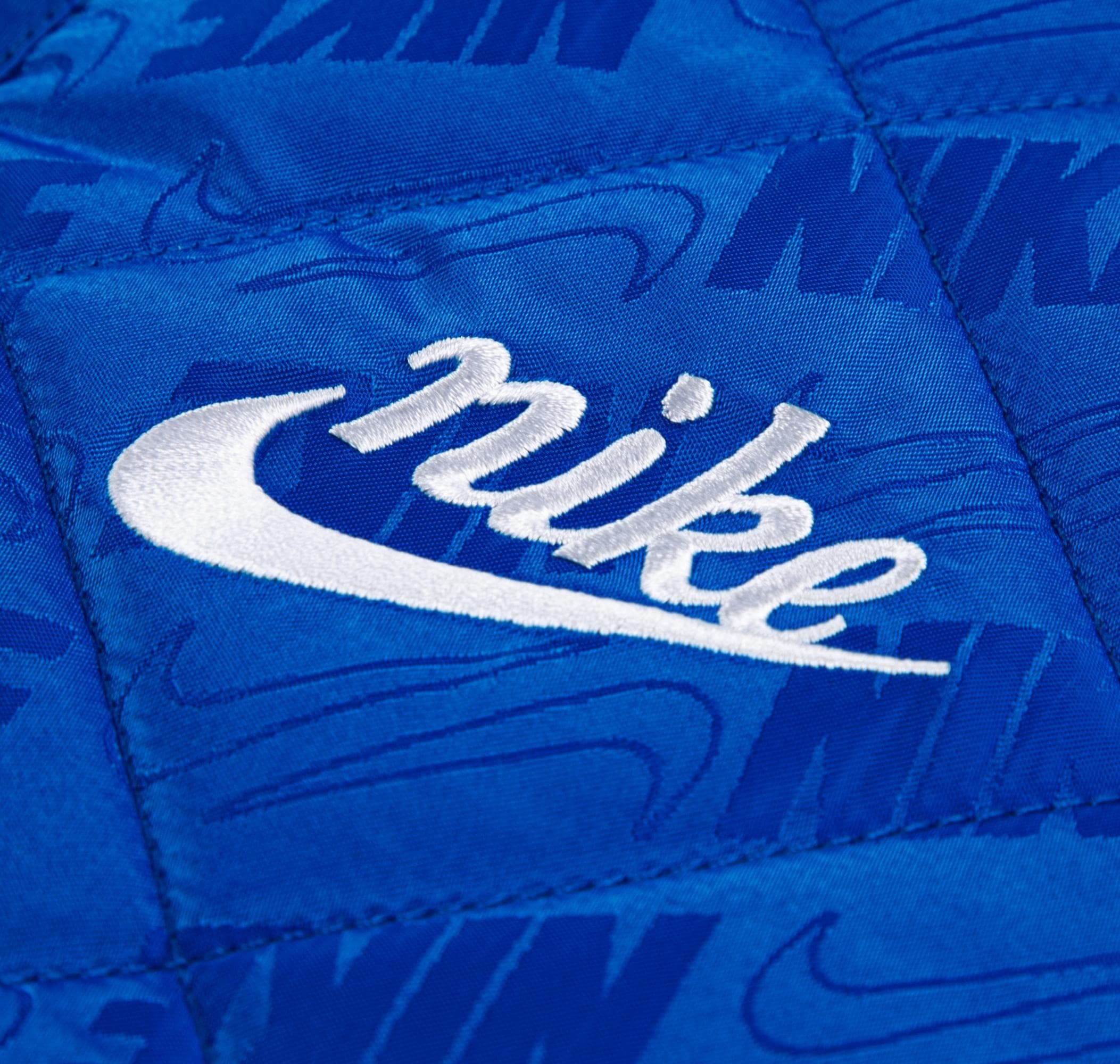 Nike Nike Nkn Fleece Hooded Quılt Jacket Çocuk Ceket Mavi - 4