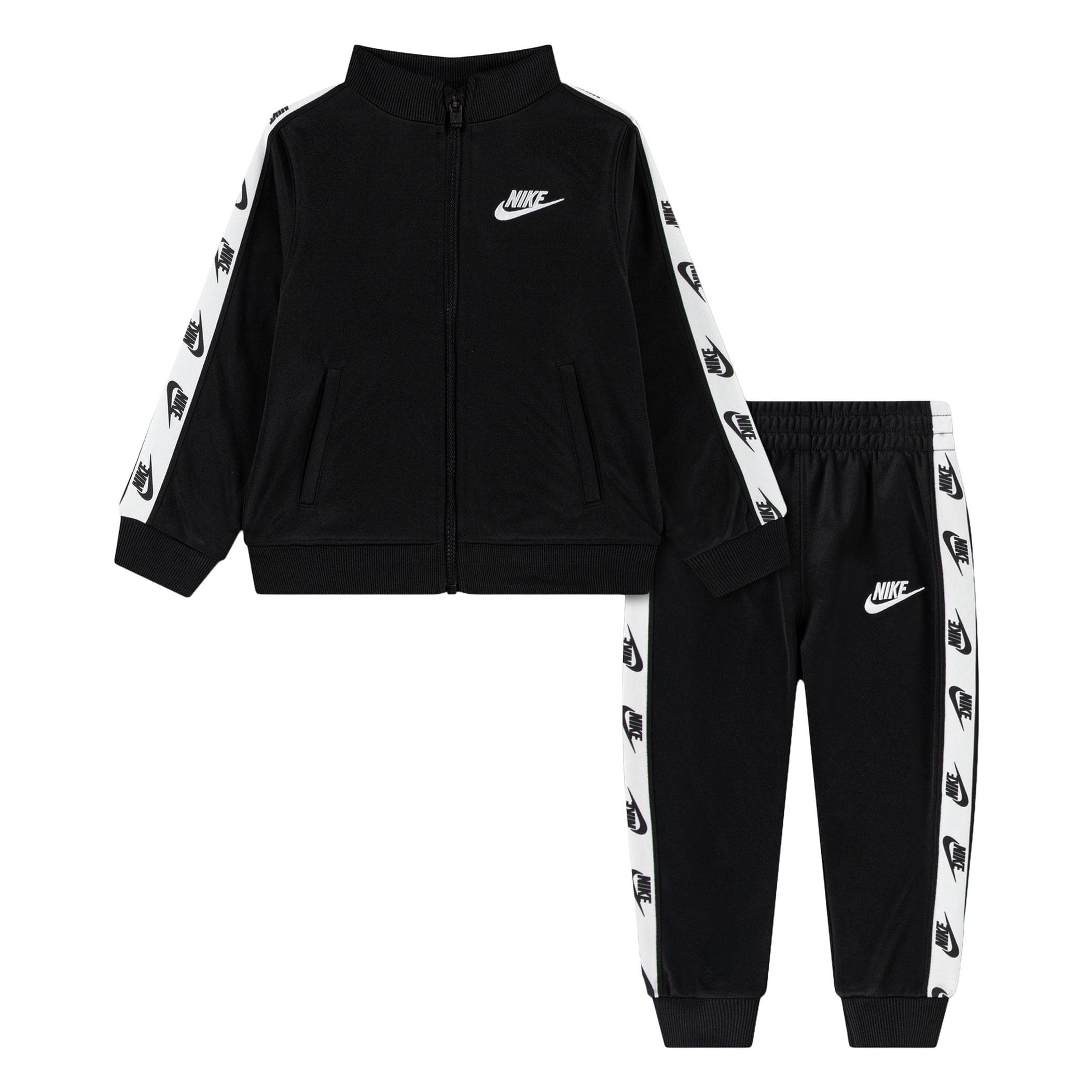 Nike Nike Nkn Full Zıp Set Wıth Logo Tap Bebek Eşofman Takımı Siyah