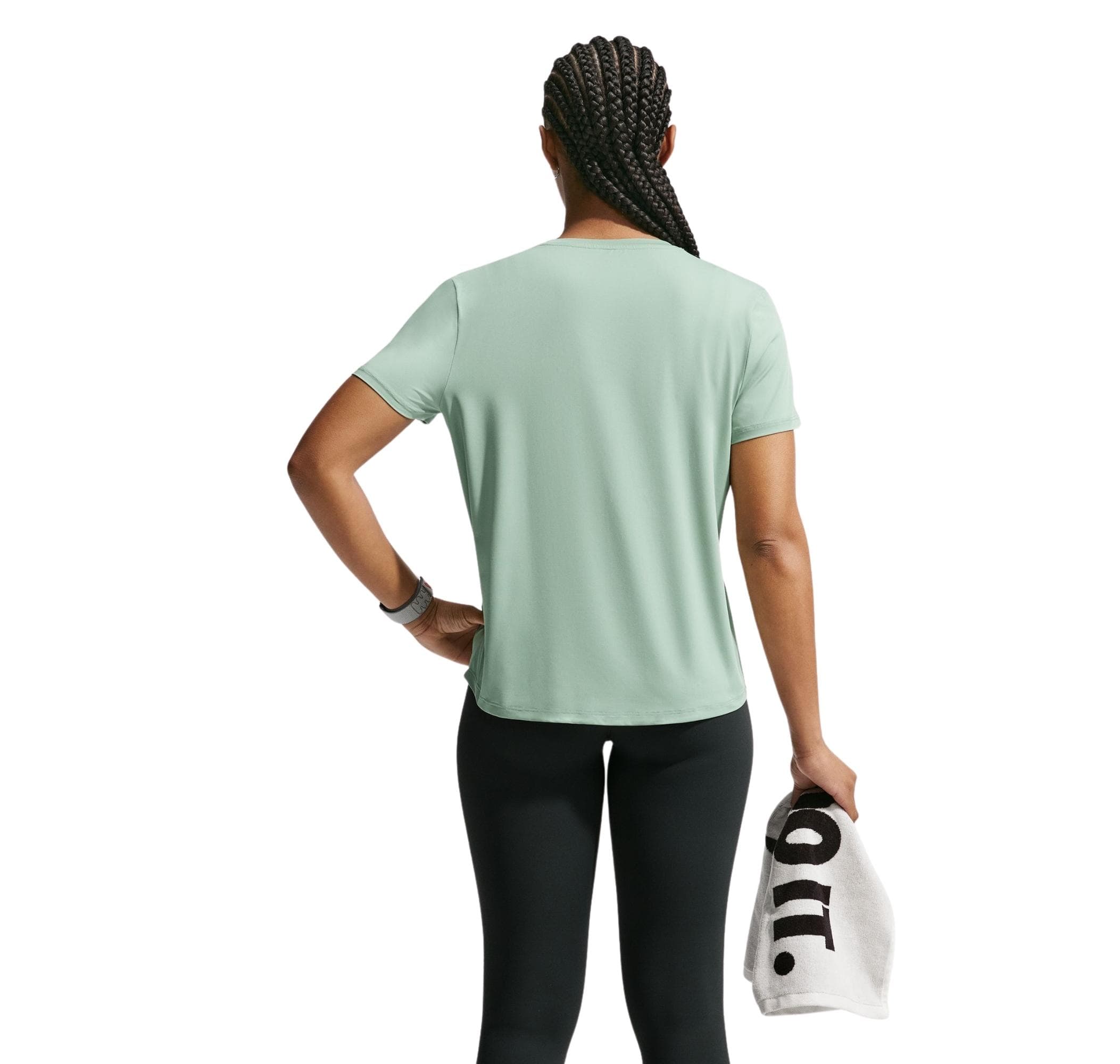 Nike Nike One Classic Kadın T-Shirt Yeşil - 2