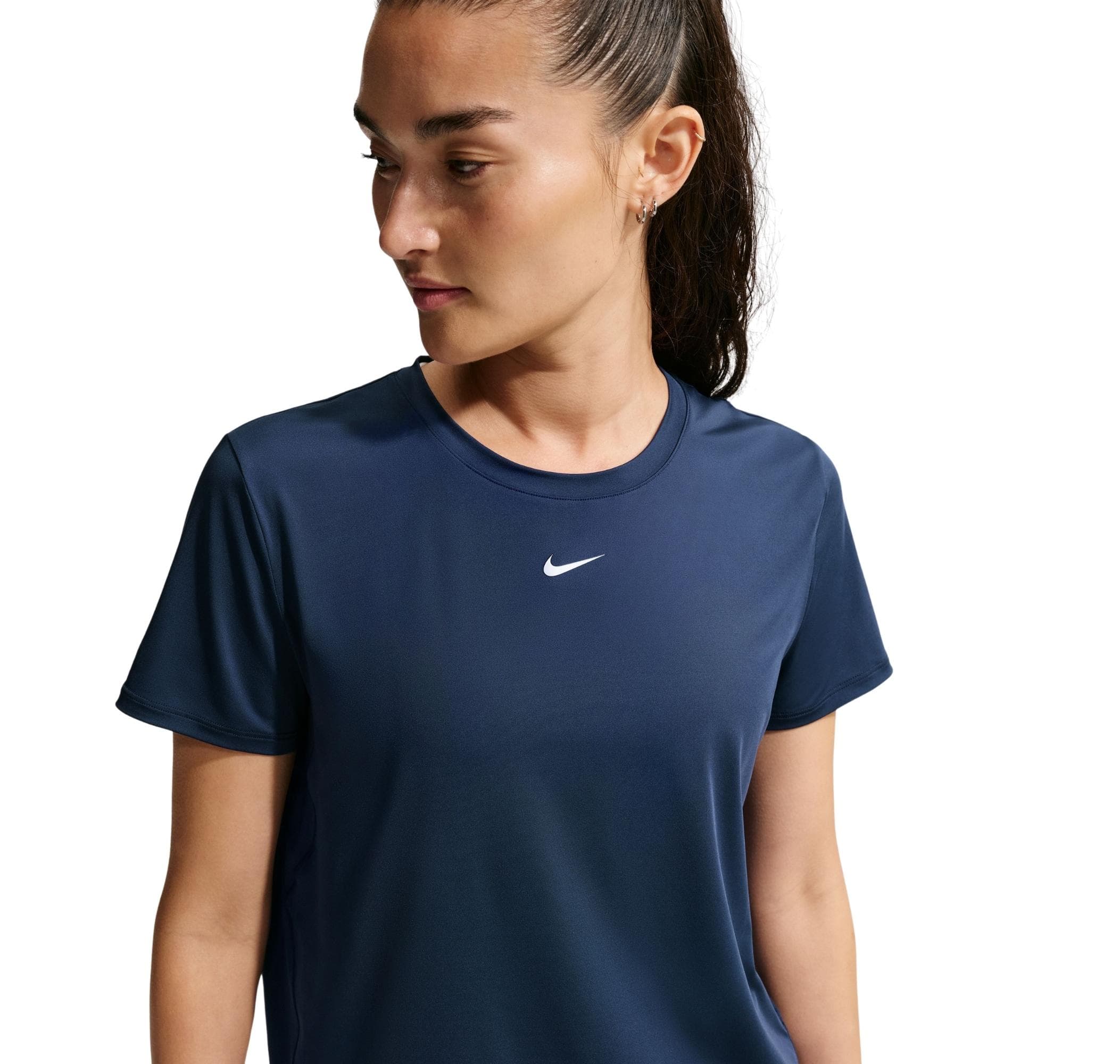 Nike Nike One Classic Kadın T-Shirt Lacivert - 3