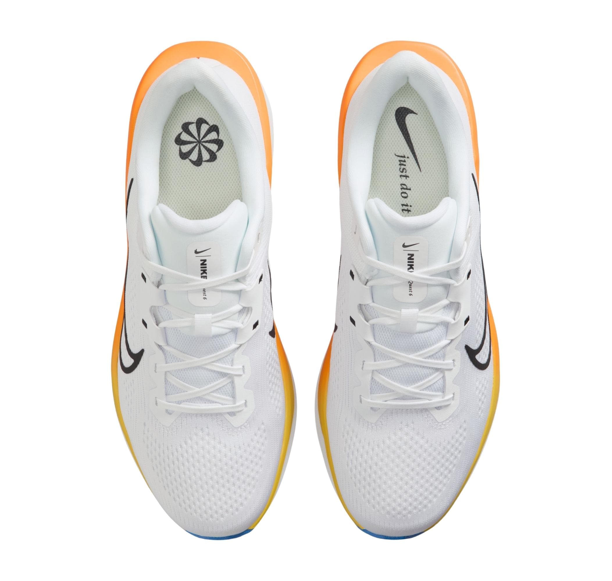 Nike Nike Quest 6 Erkek Spor Ayakkabı Beyaz - 3