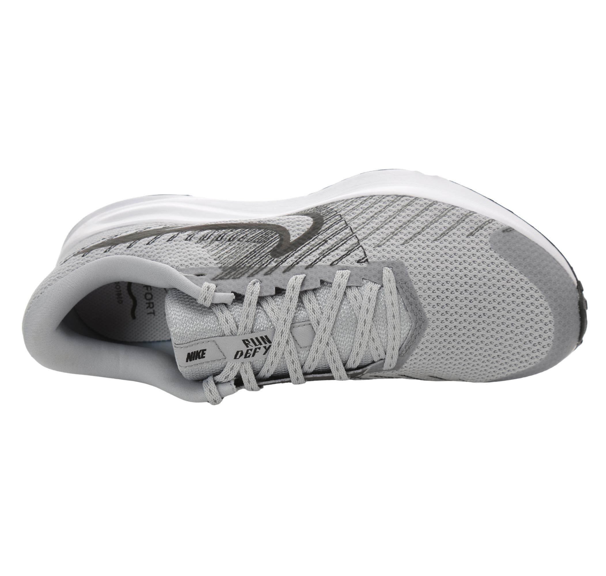 Nike Nike Run Defy Erkek Spor Ayakkabı Gri - 5