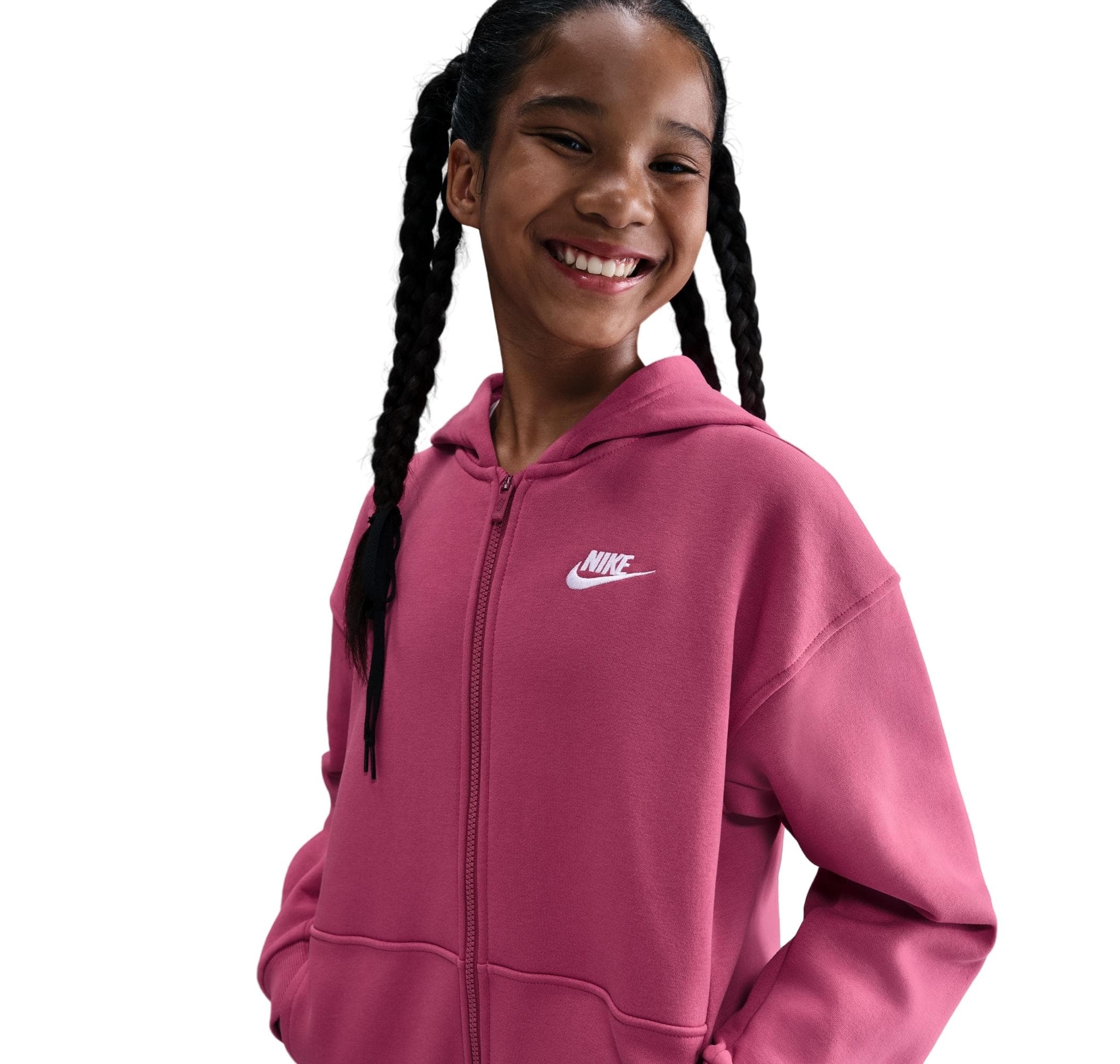 Nike Nike Sportswear Club Fleece Çocuk Ceket Pembe - 3