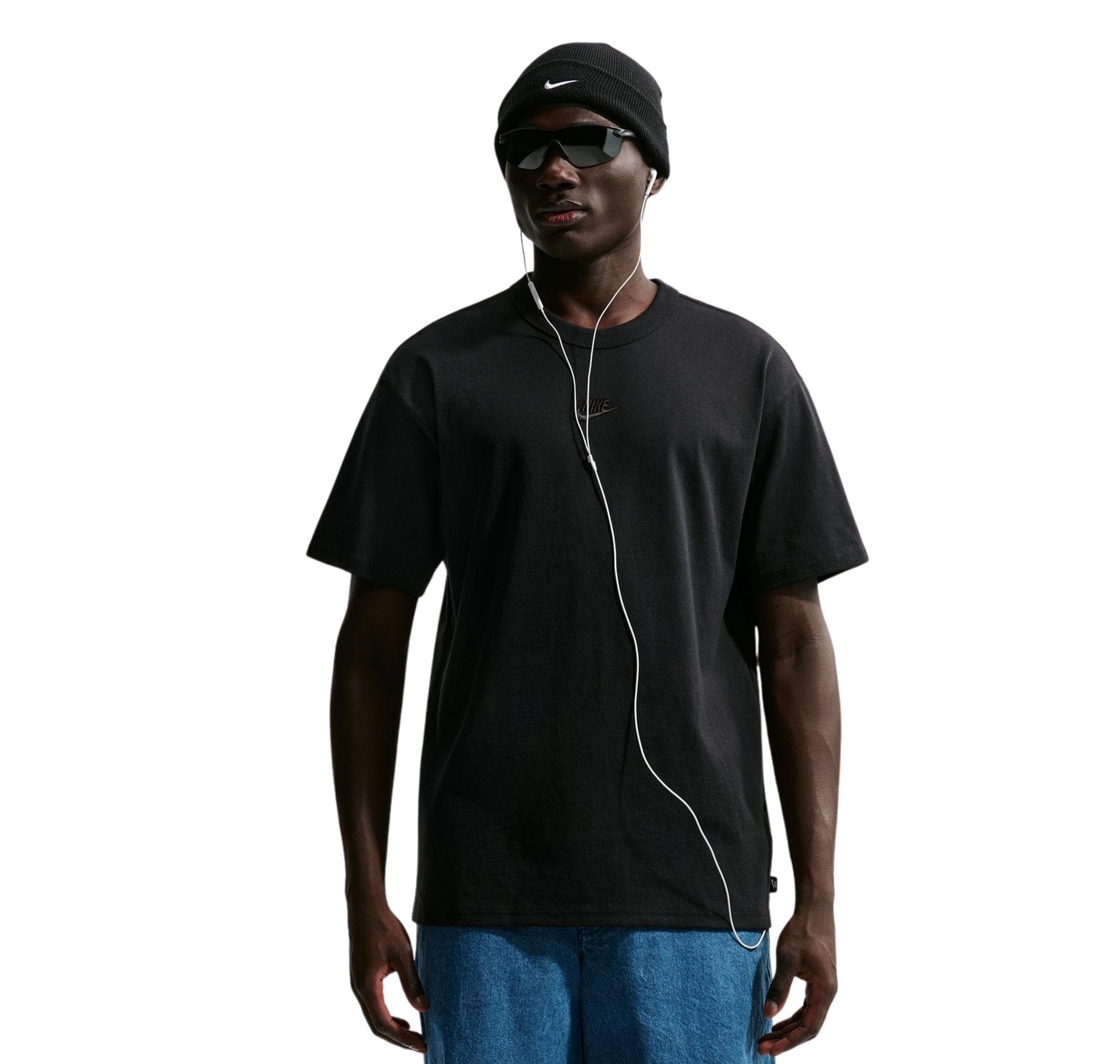 Nike Nike Sportswear Premium Essentials Erkek T-Shirt Siyah