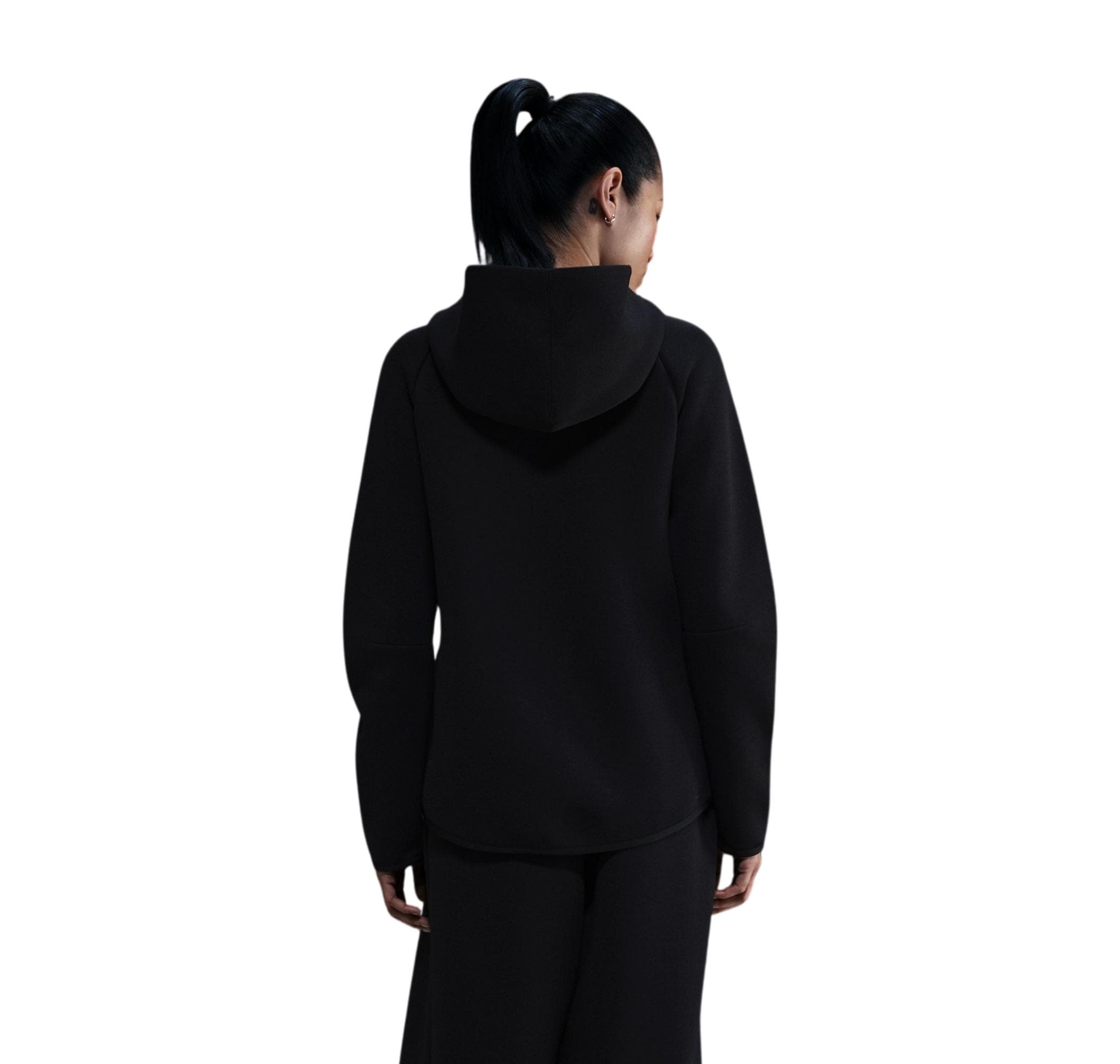 Nike Nike Sportswear Tech Fleece Windrunner Kadın Ceket Siyah - 6