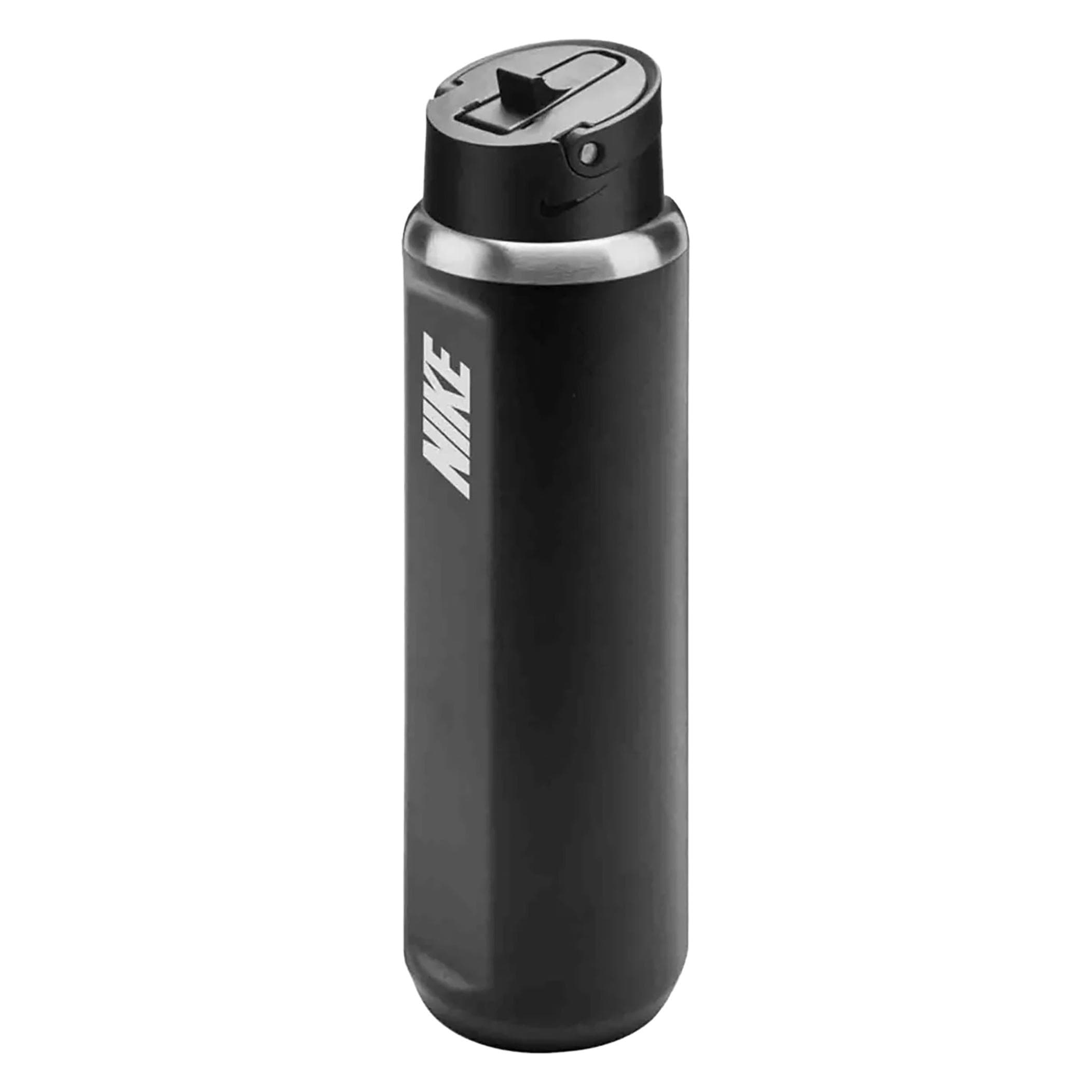 Nike Nike Ss Recharge Straw Bottle 24 Oz Rfsh Erkek Suluk - Matara Siyah - 2