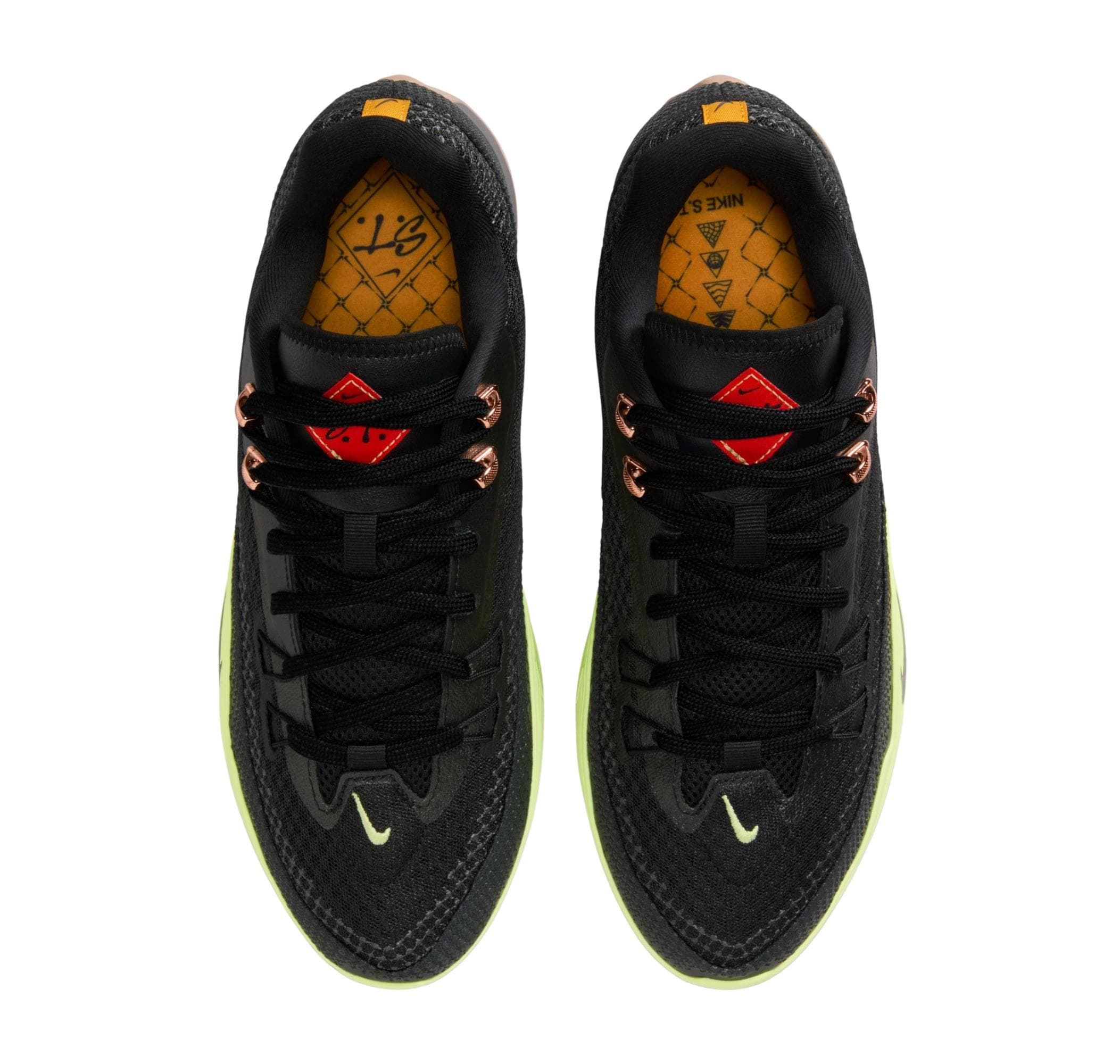 Nike Nike S.t. Flare Erkek Spor Ayakkabı Siyah - 5