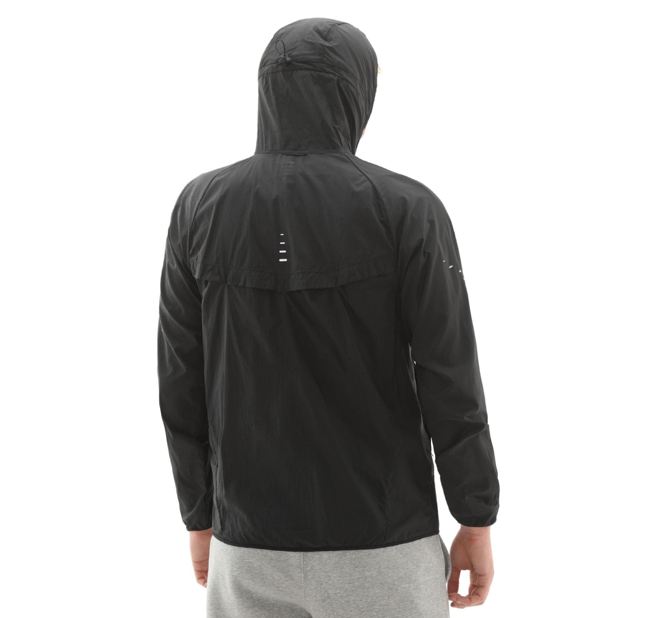 Nike Nike Stride Erkek Yağmurluk-Rüzgarlık Siyah - 3