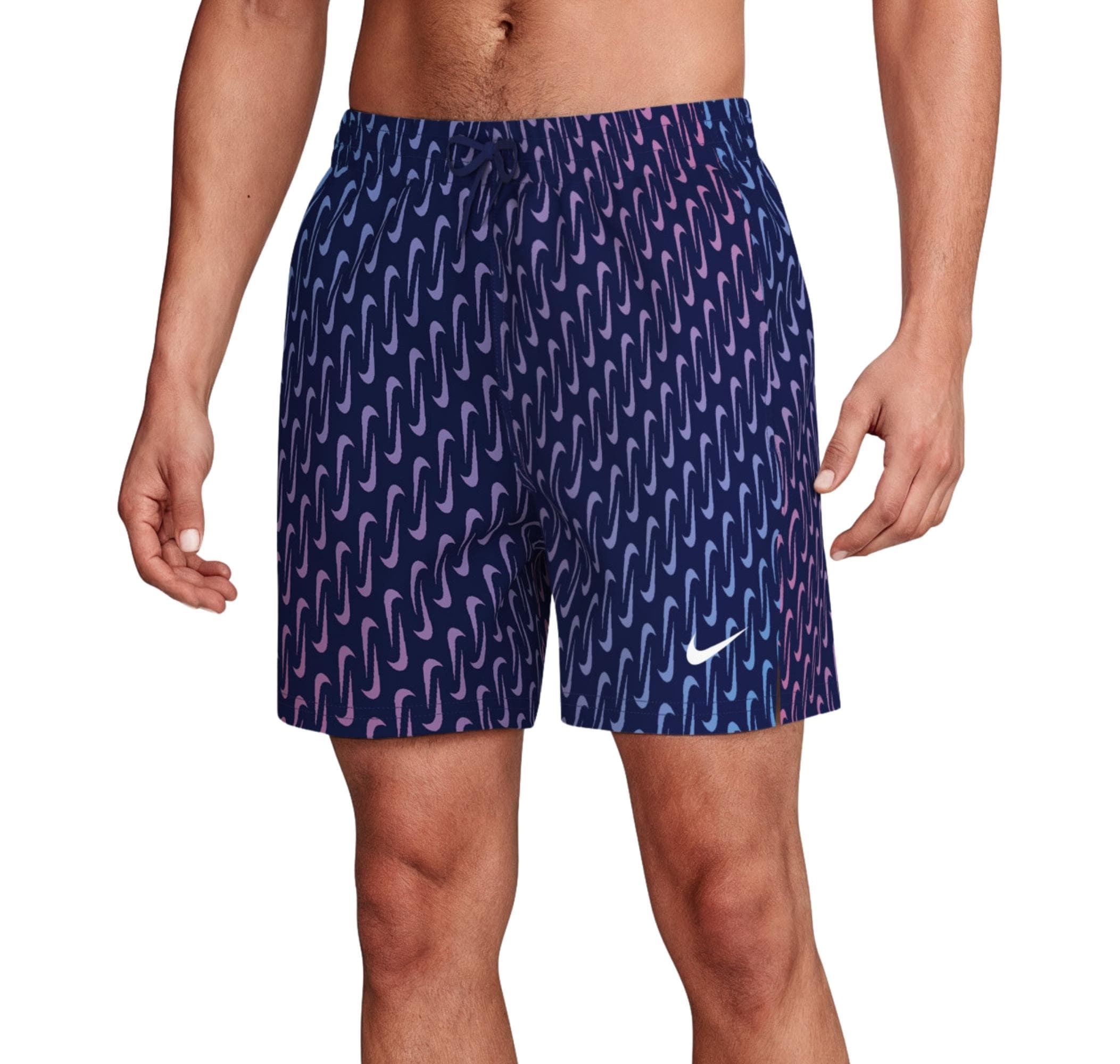 Nike Nıke Swım Breaker Swoosh Lınk Erkek Mayo Siyah