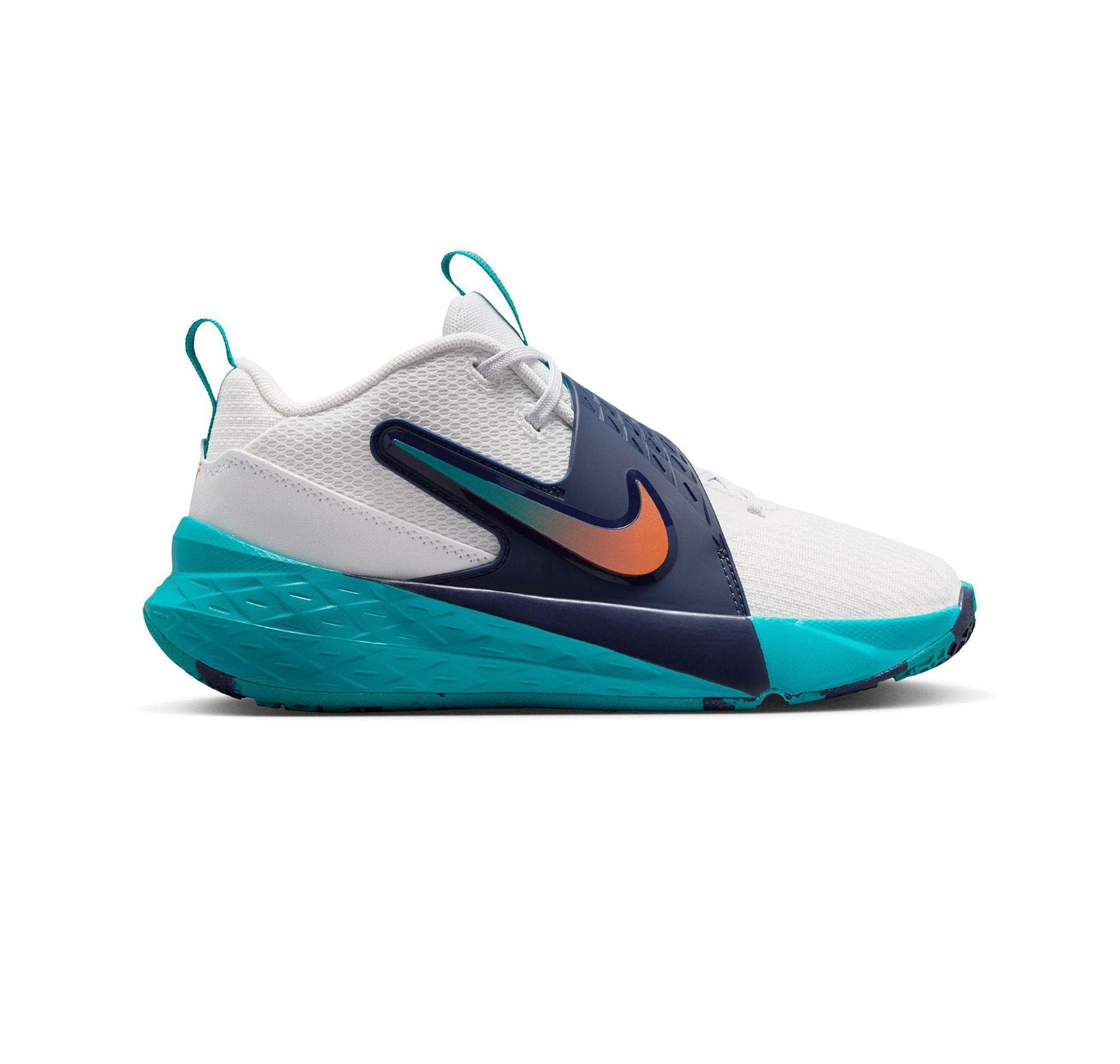 Nike Nike Team Hustle D 12 Çocuk Spor Ayakkabı Beyaz