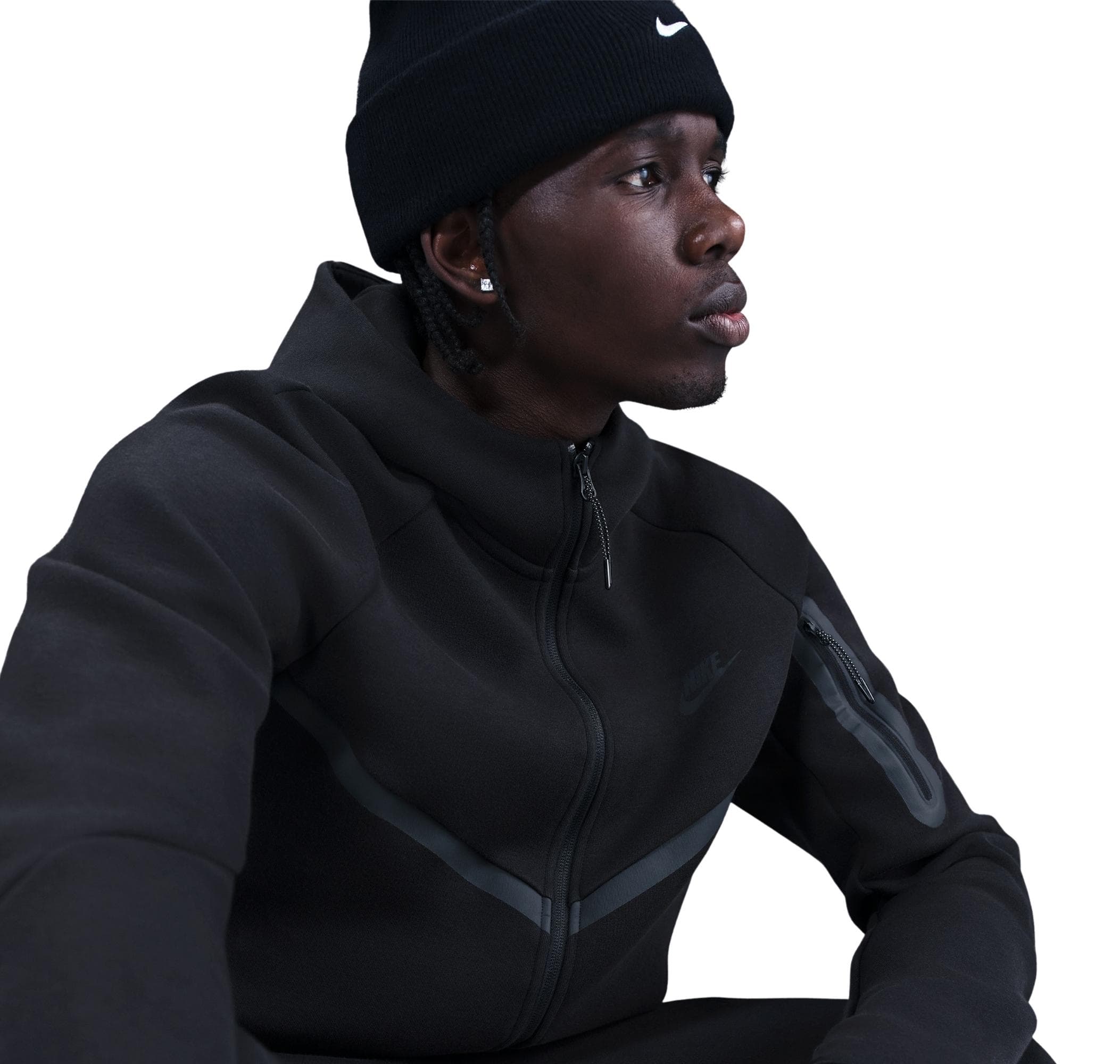 Nike Nike Tech Erkek Ceket Siyah - 4