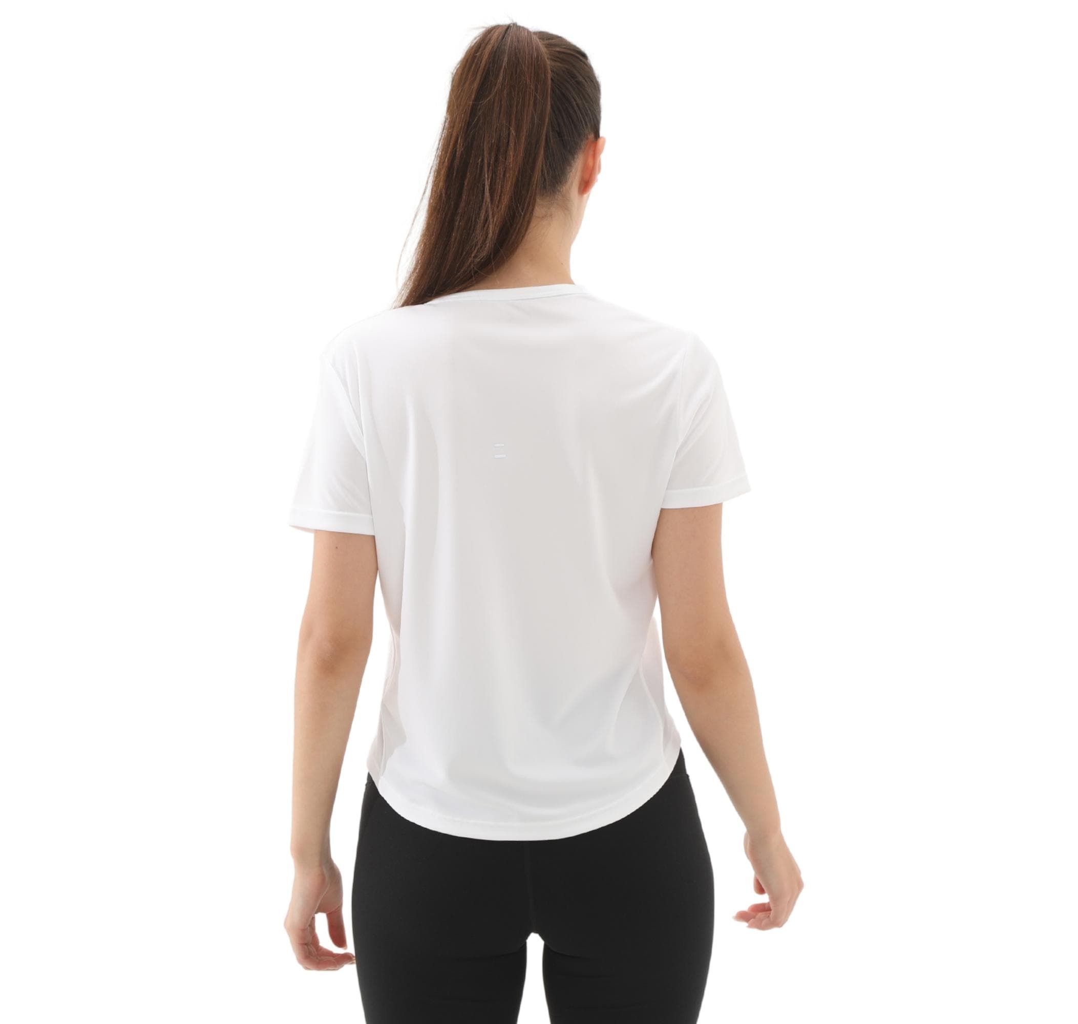Nike Nike W Nk Tempo Df Ss Top Kadın T-Shirt Beyaz - 4