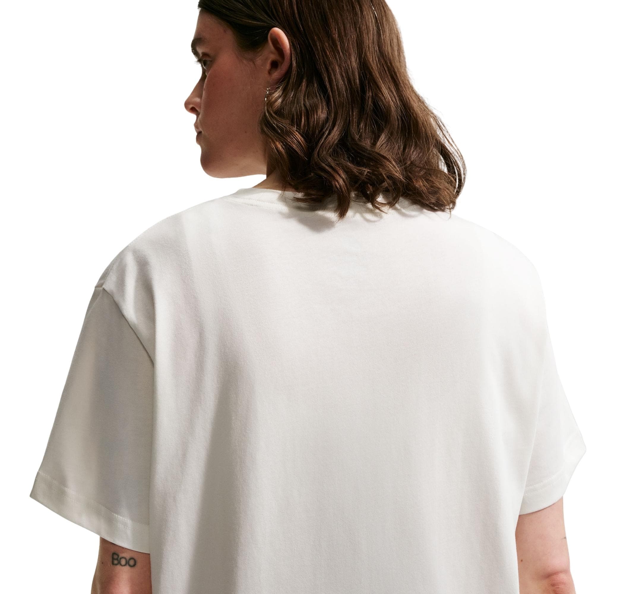 Nike Nike W Nsw Clsc Bf Oc Inconnect Tee Kadın T-Shirt Beyaz - 4
