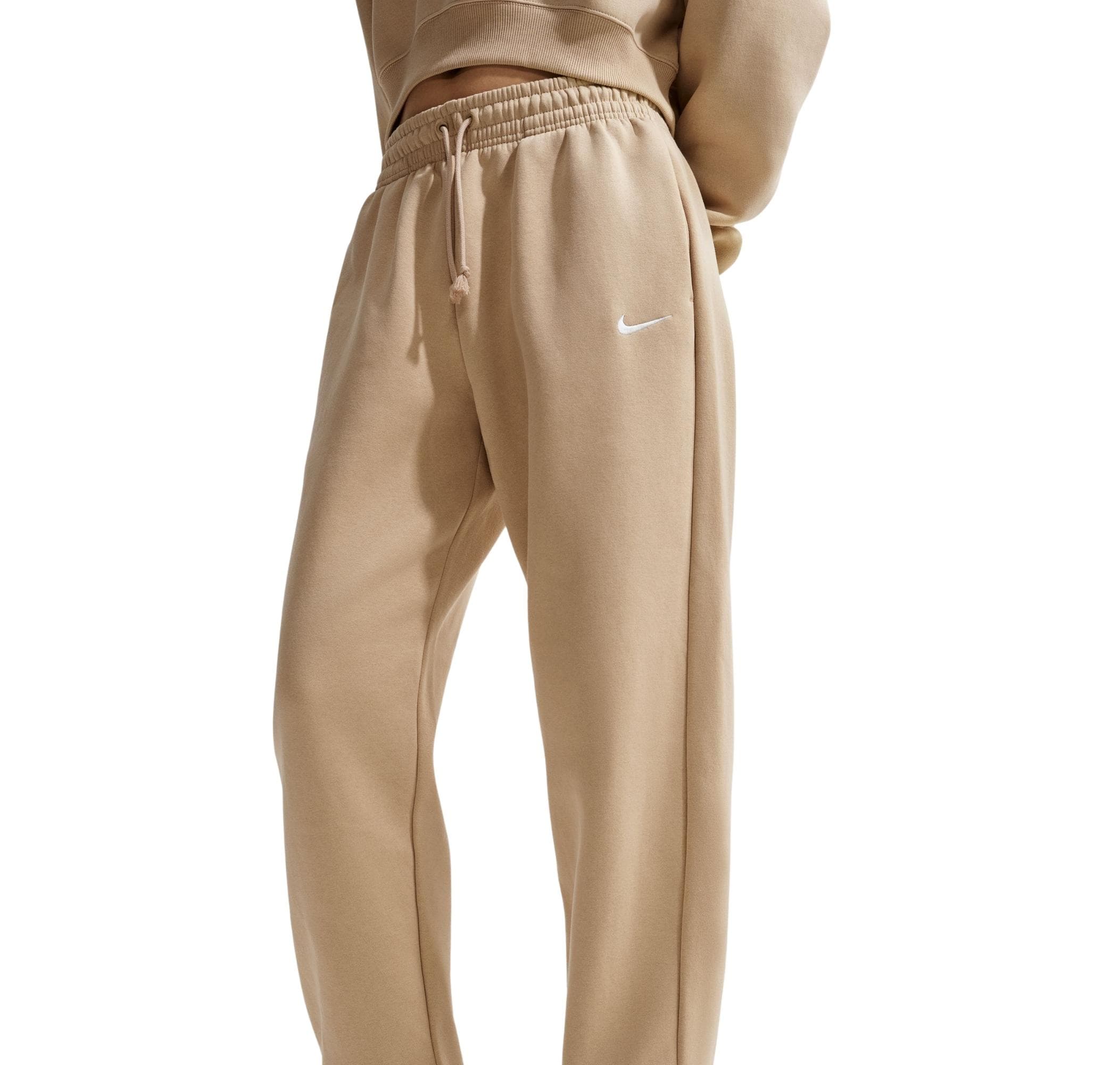 Nike Nike W Nsw Phnx Flc Hr Os Pant 2 Kadın Eşofman Altı Kahve - 2