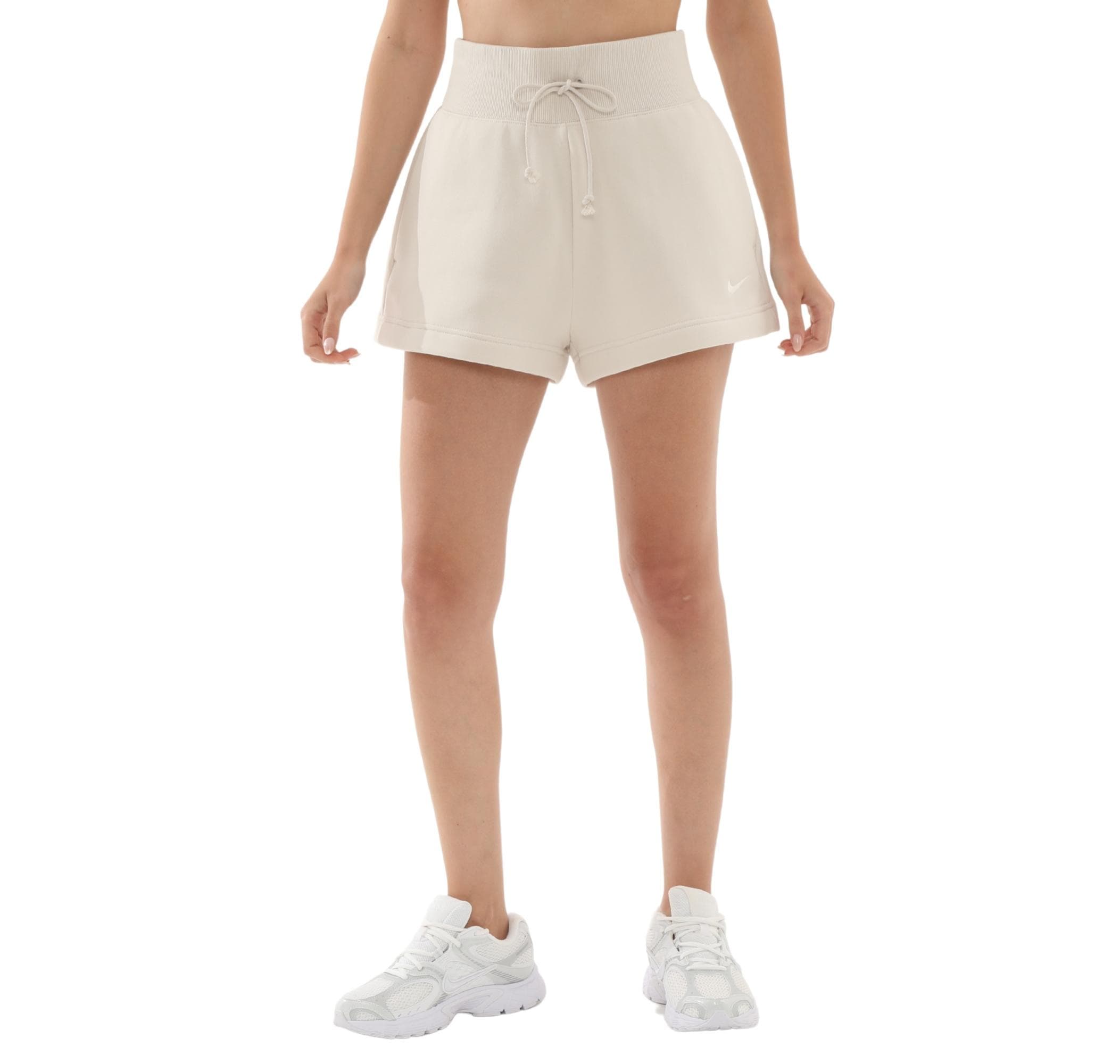 Nike Nike W Nsw Phnx Flc Hr Short Kadın Şort Ve Kapri Beyaz