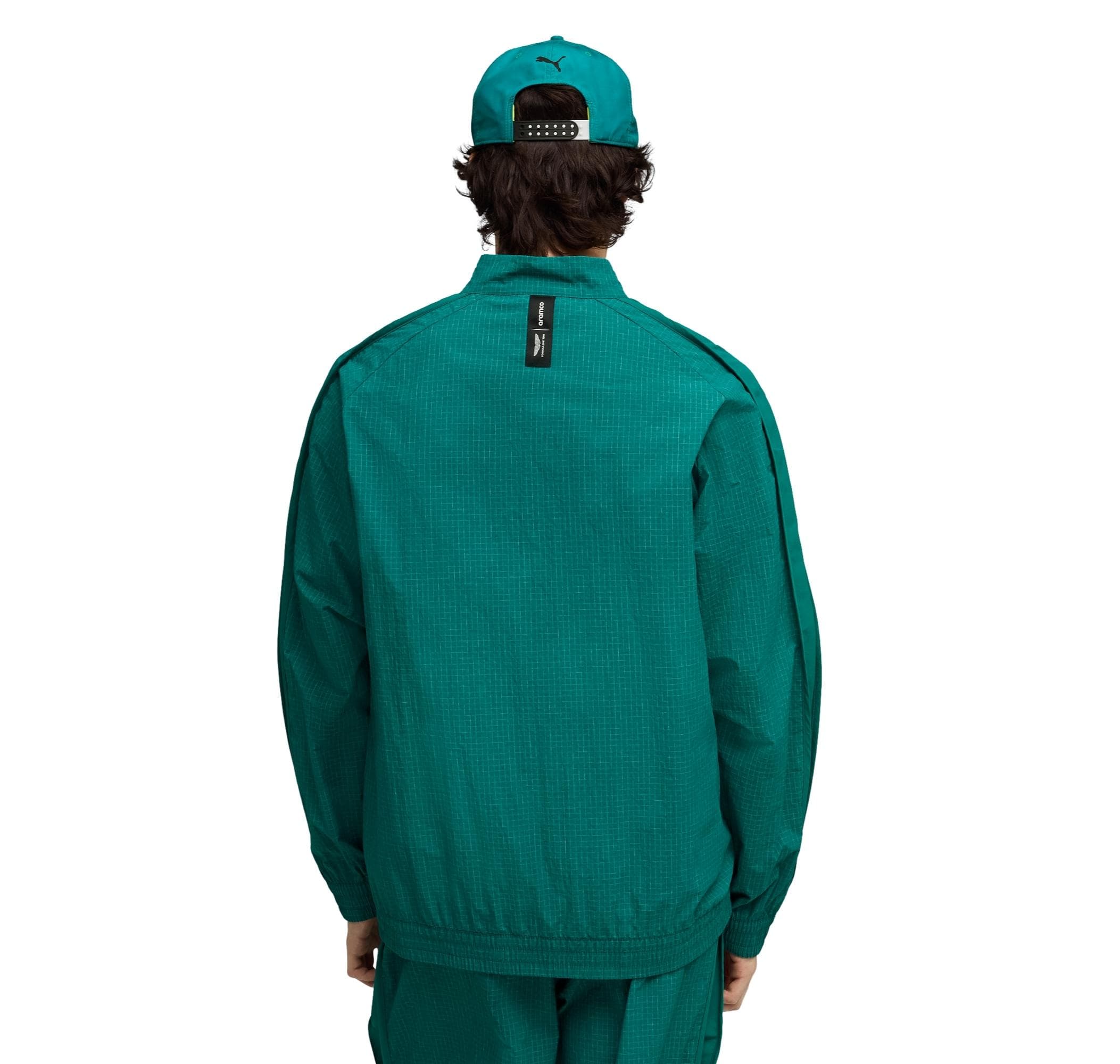 Puma Puma X Aston Martın Aramco F1® Team T7 Oversized Jacket Erkek Ceket Yeşil - 3