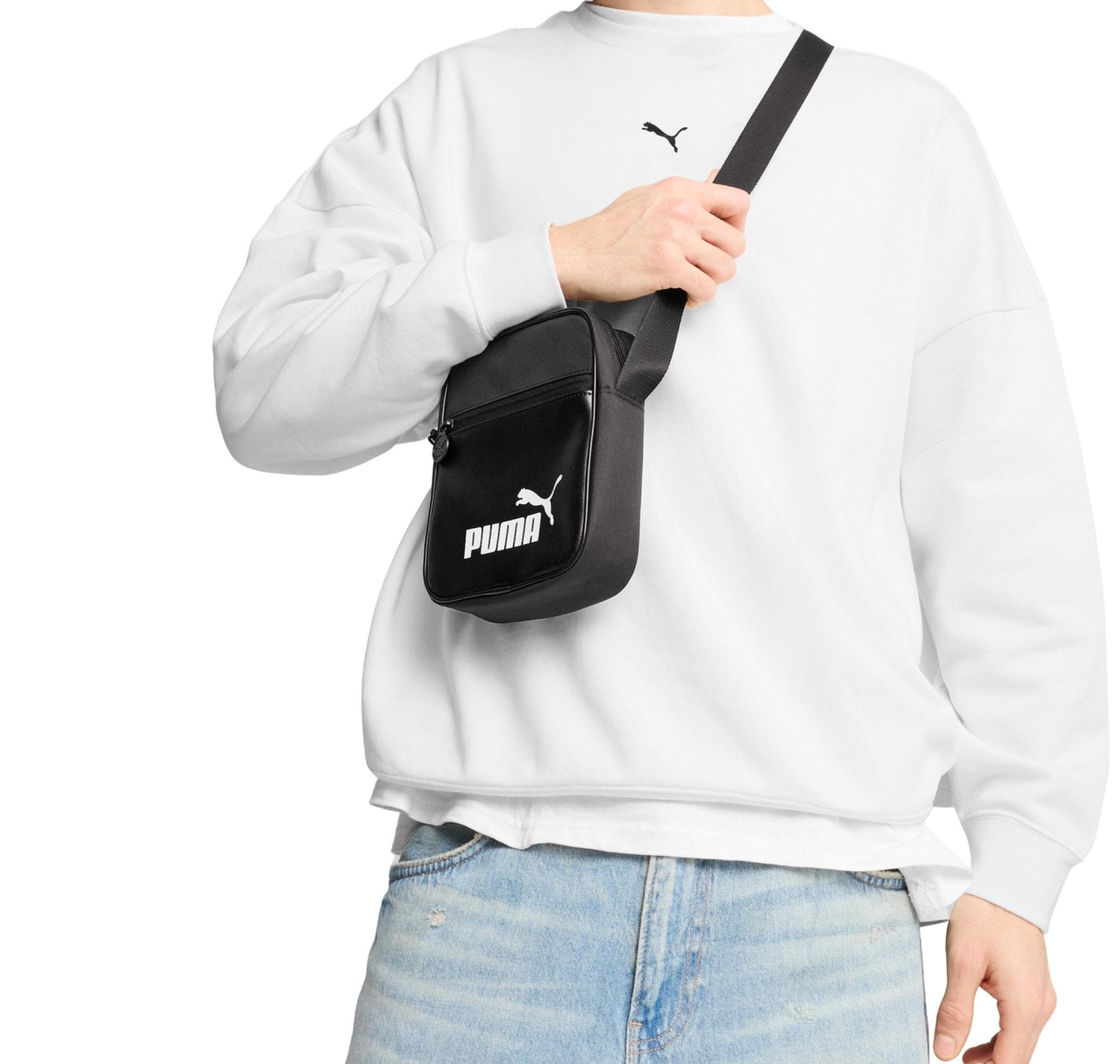 Puma Puma Campus Portable Çanta Siyah - 4
