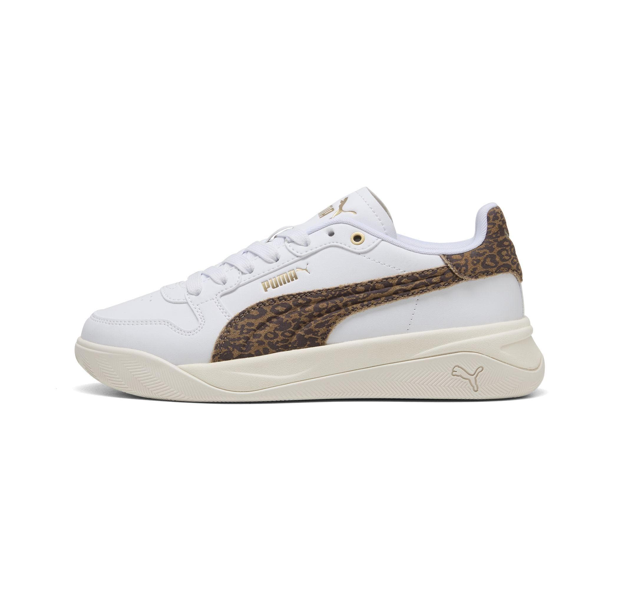Puma Puma Court Bae Feline Kadın Spor Ayakkabı Beyaz - 4