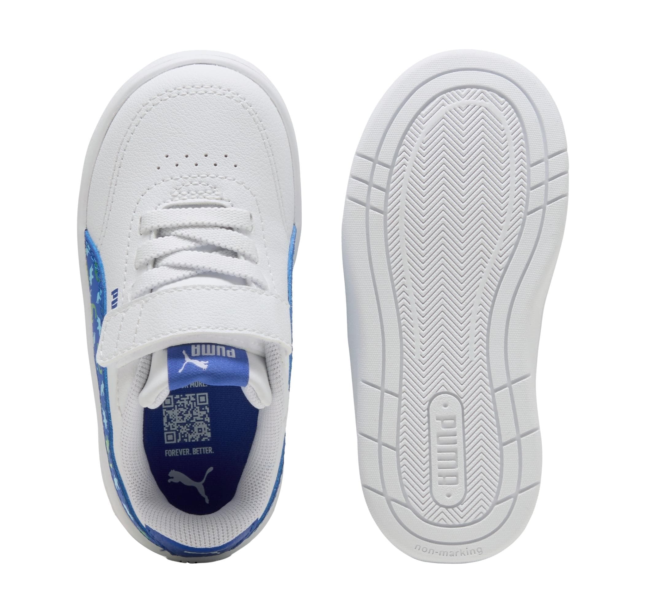 Puma Puma Court Classic Clean Ac+ Inf Bebek Spor Ayakkabı Beyaz - 5